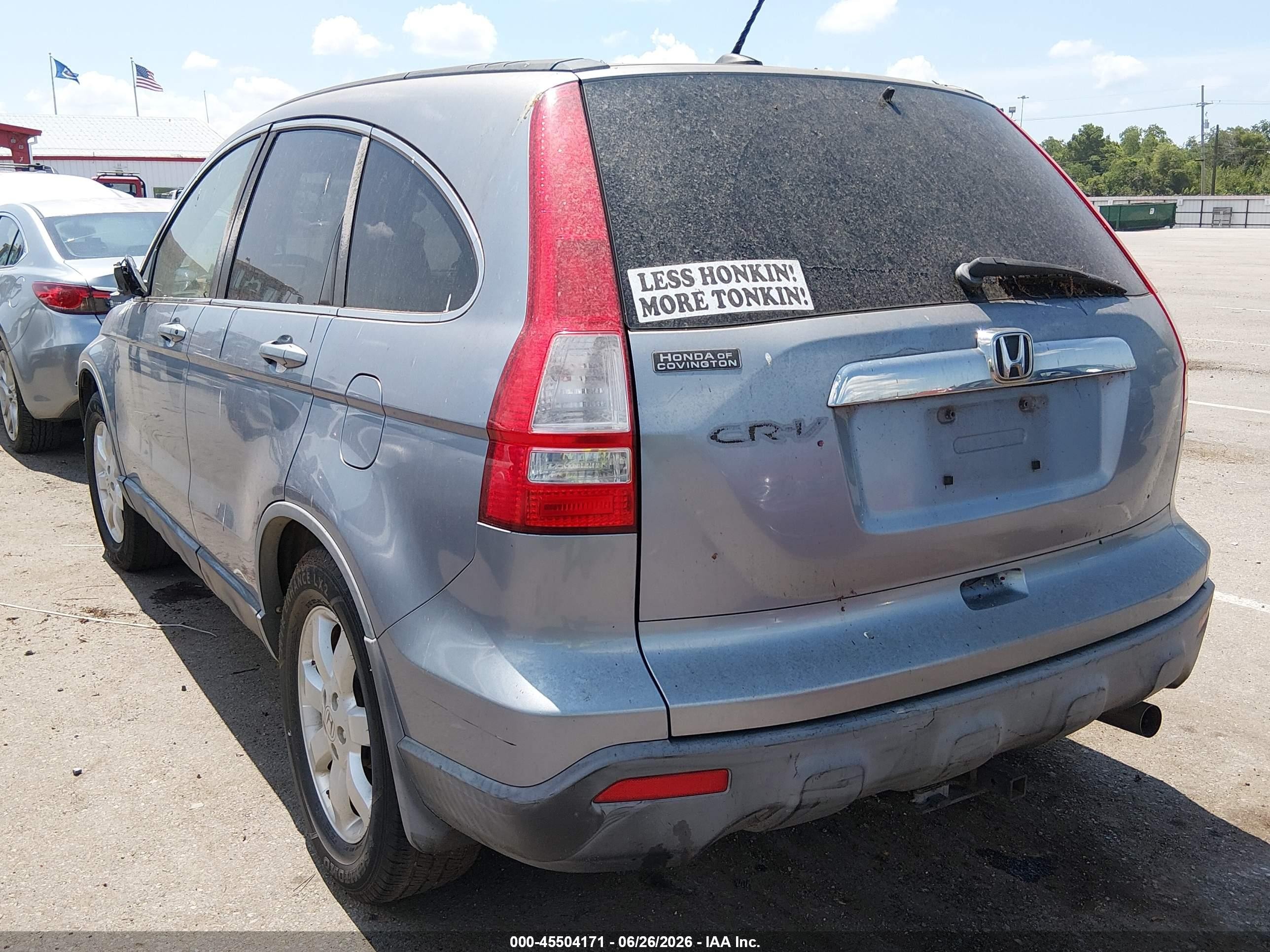 2007 Honda Cr-v Ex-l Silver vin: JHLRE38787C014932