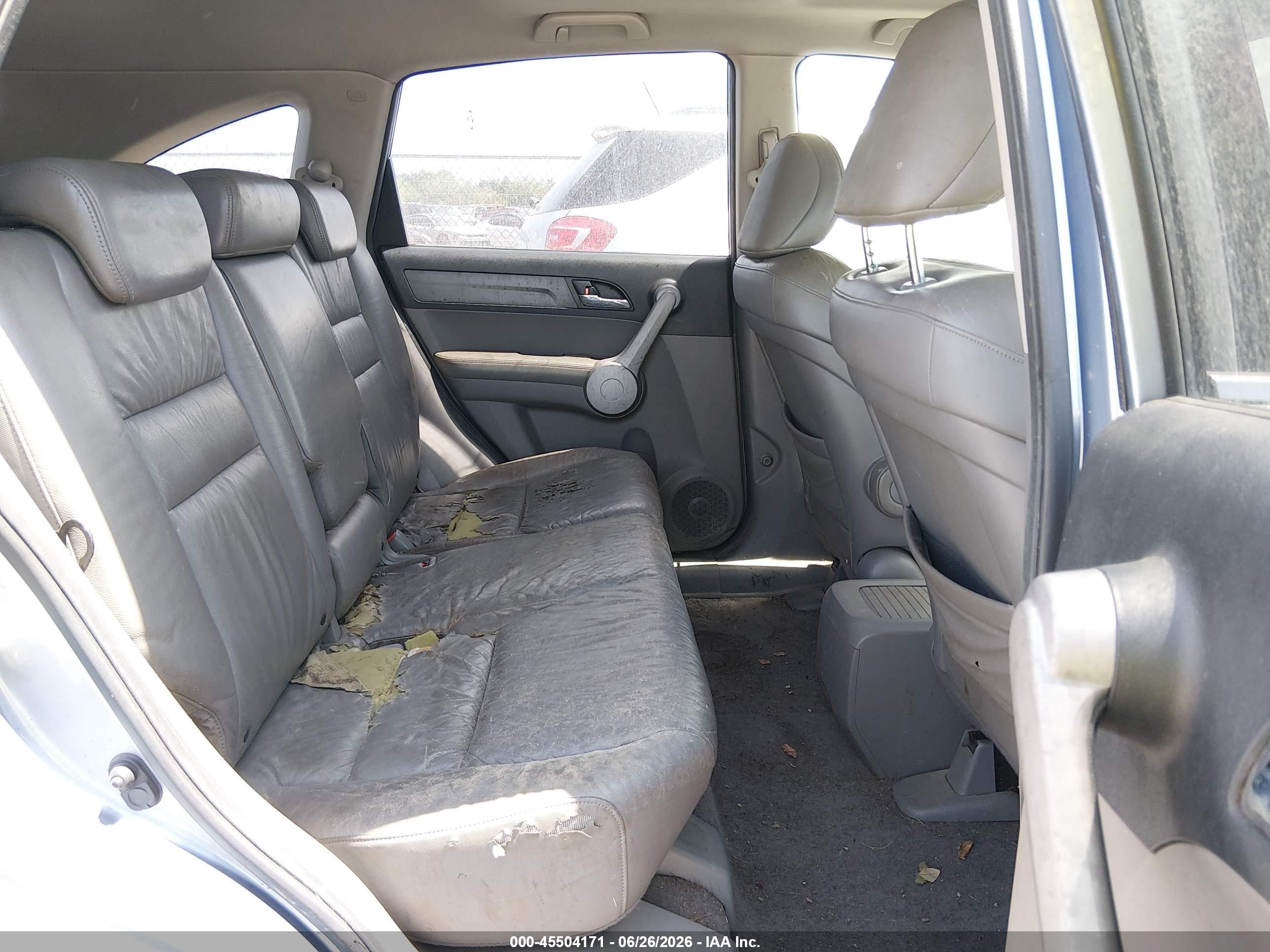 2007 Honda Cr-v Ex-l Silver vin: JHLRE38787C014932