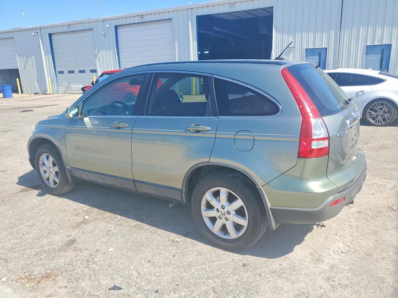 2007 Honda Cr-v Exl Green vin: JHLRE38787C050605