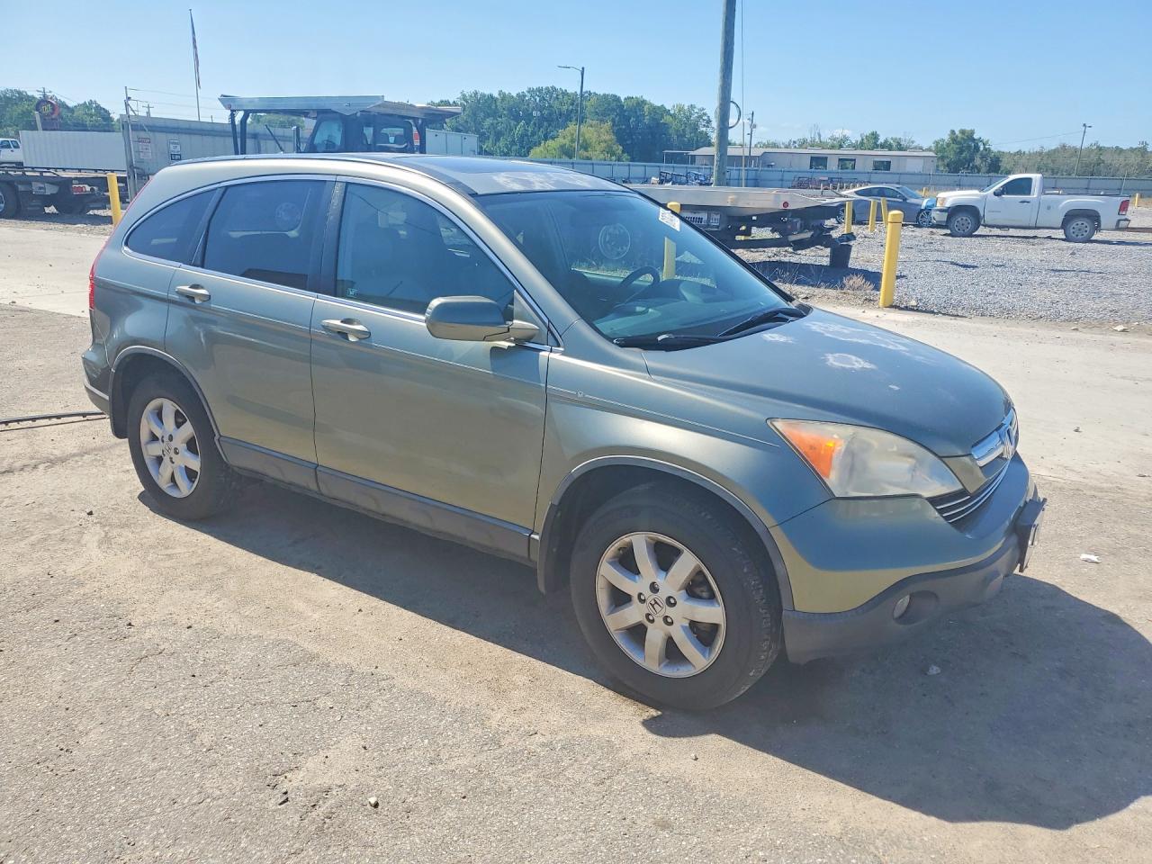 2007 Honda Cr-v Exl Green vin: JHLRE38787C050605