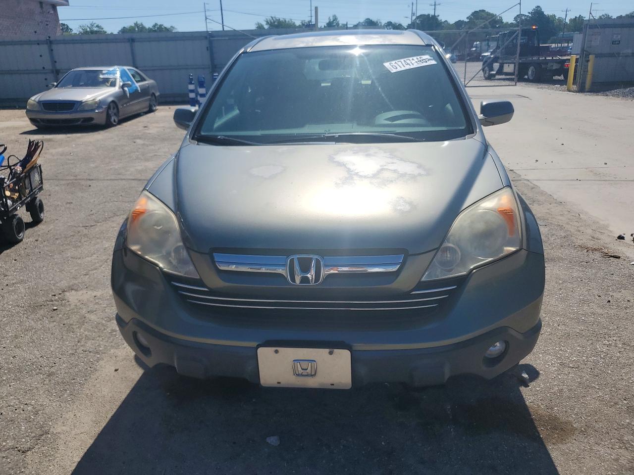 2007 Honda Cr-v Exl Green vin: JHLRE38787C050605