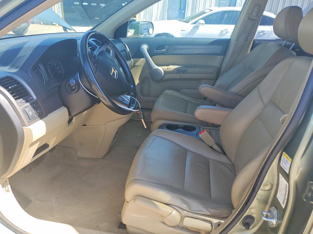 2007 Honda Cr-v Exl Green vin: JHLRE38787C050605