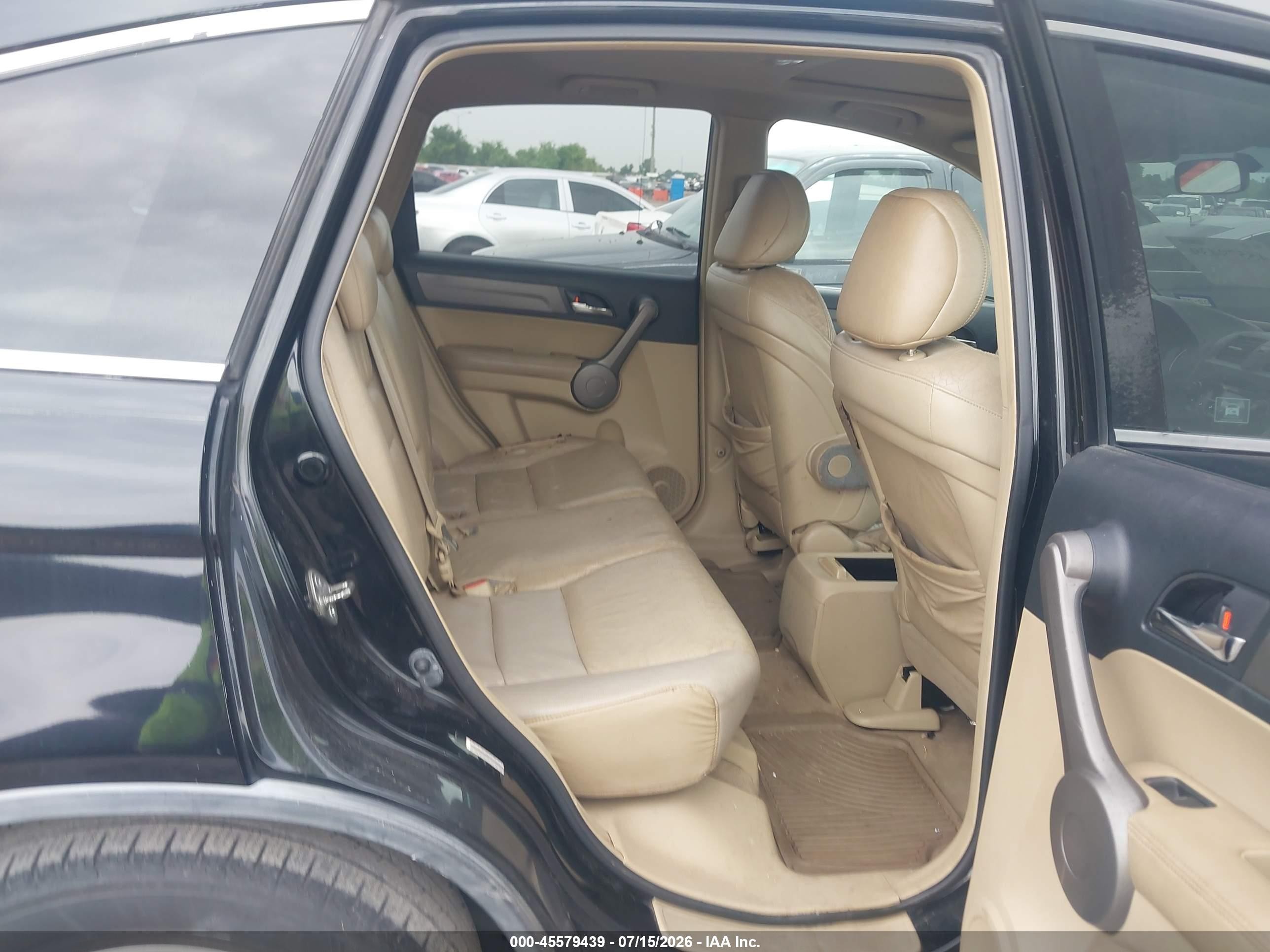 2008 Honda Cr-v Ex-l Black vin: JHLRE38788C012146