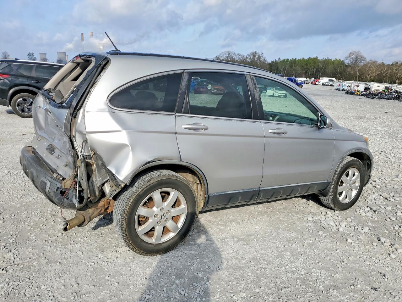 2008 Honda Cr-v Exl Silver vin: JHLRE38788C022773