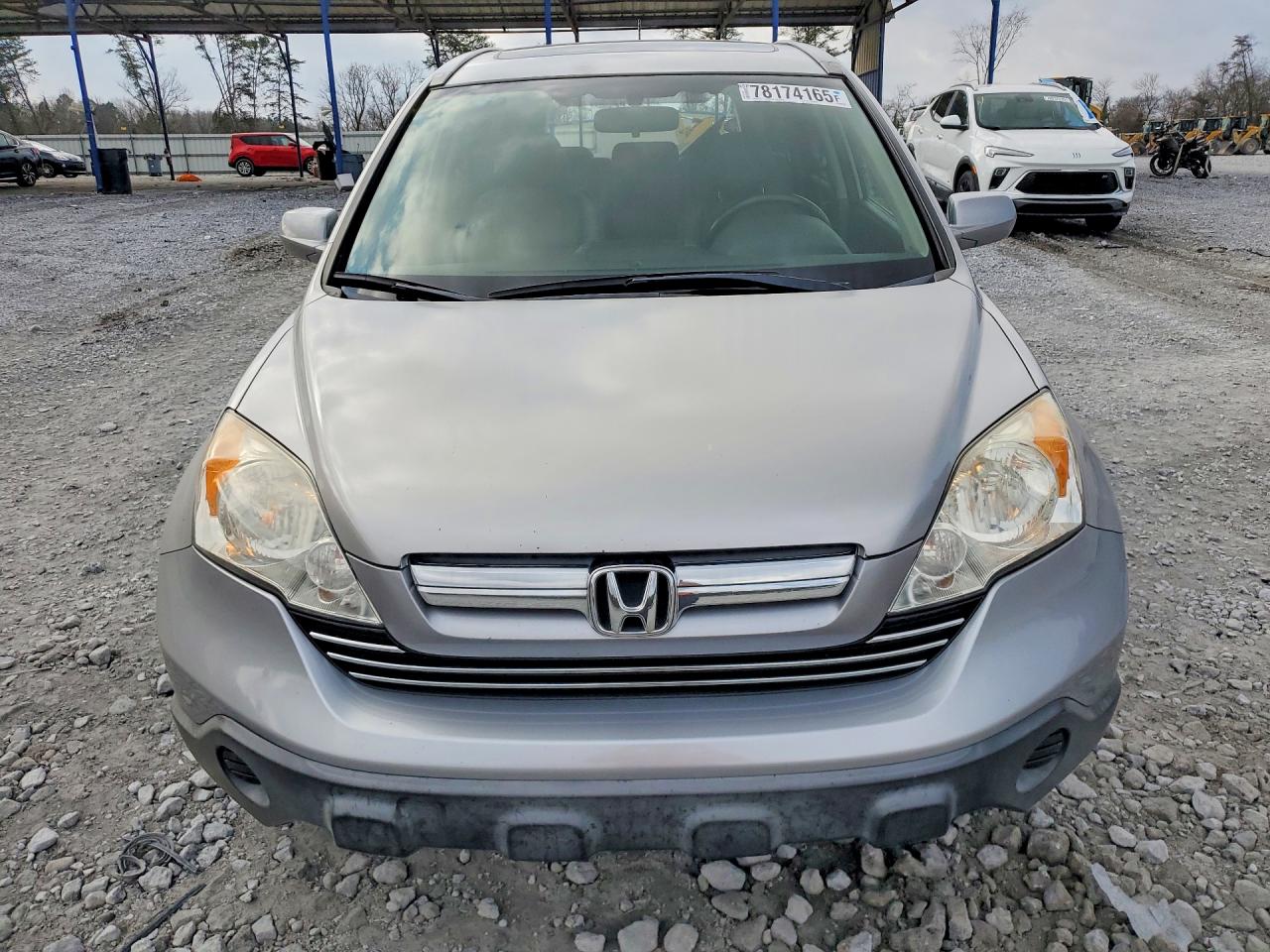 2008 Honda Cr-v Exl Silver vin: JHLRE38788C022773
