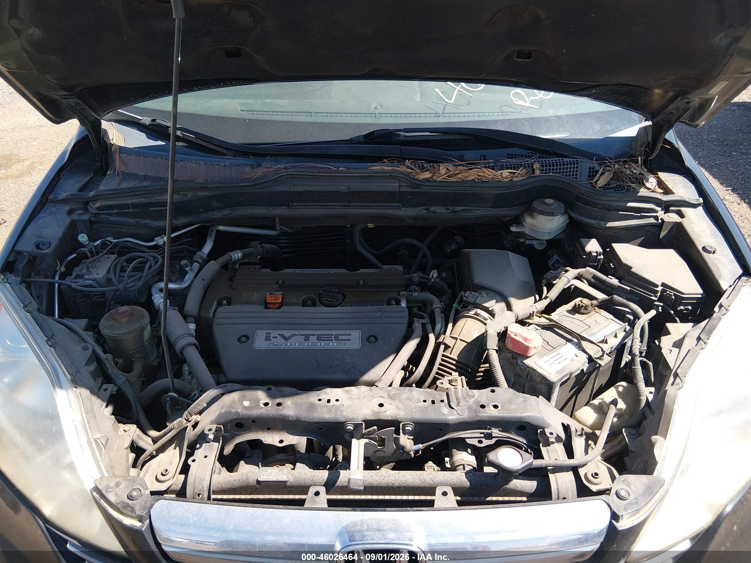 2008 Honda Cr-v Ex-l Black vin: JHLRE38788C024071