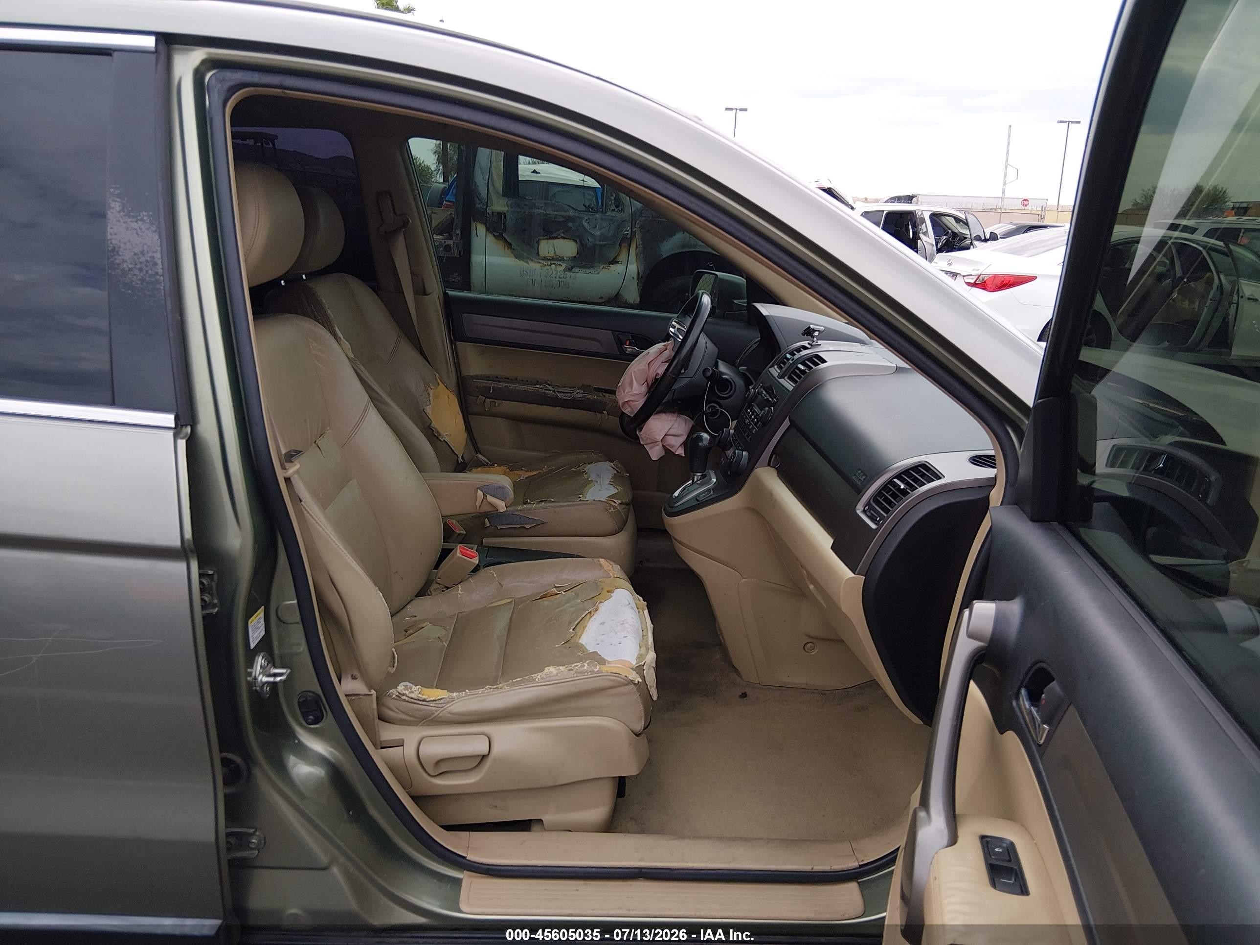 2008 Honda Cr-v Ex-l Зеленый vin: JHLRE38788C030839