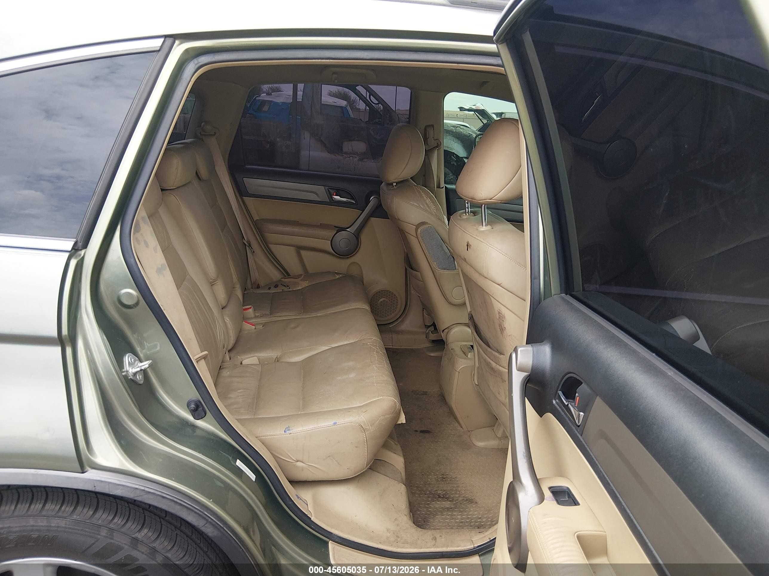 2008 Honda Cr-v Ex-l Зеленый vin: JHLRE38788C030839