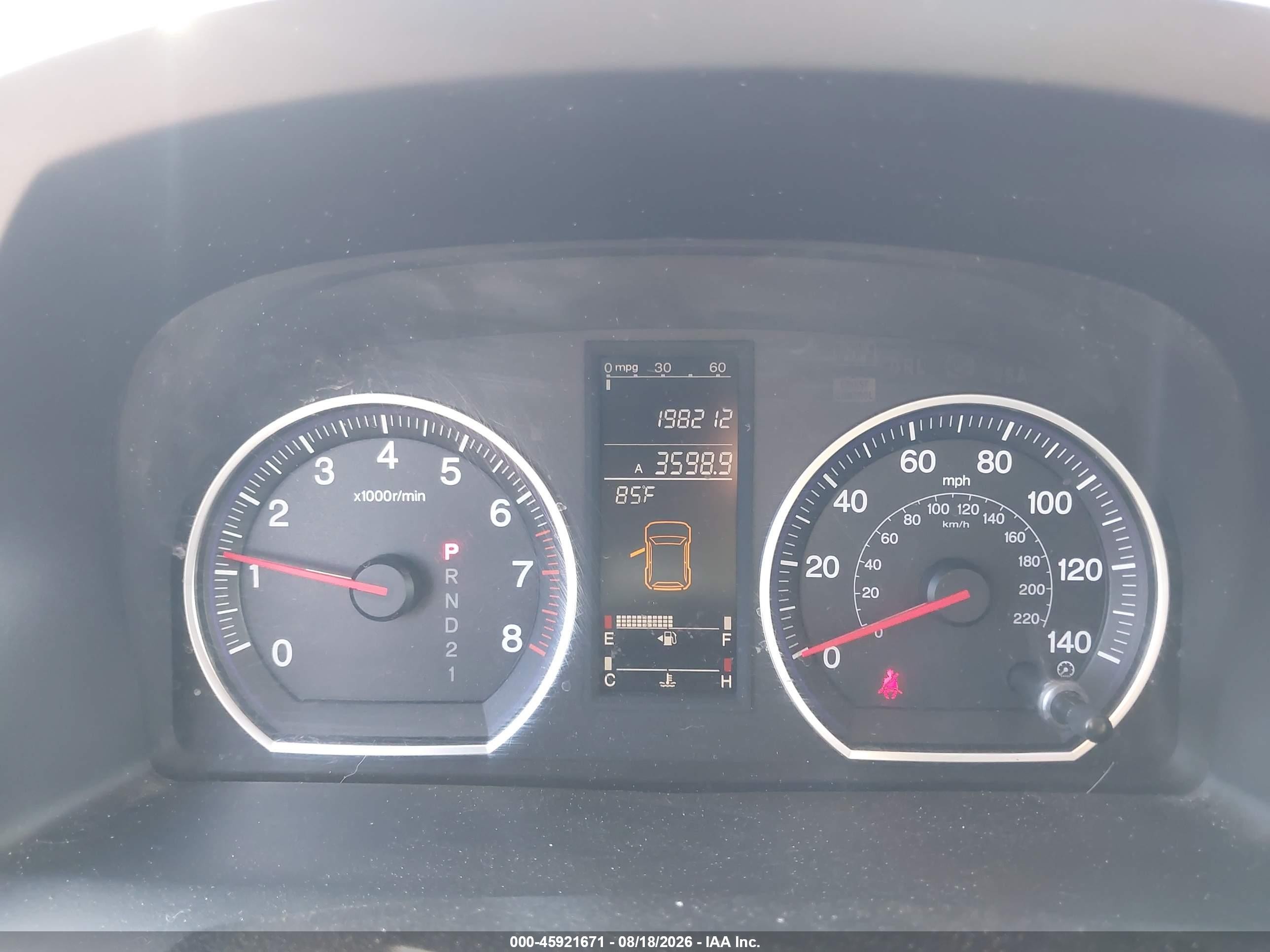 2009 Honda Cr-v Ex-l Черный vin: JHLRE38789C011449