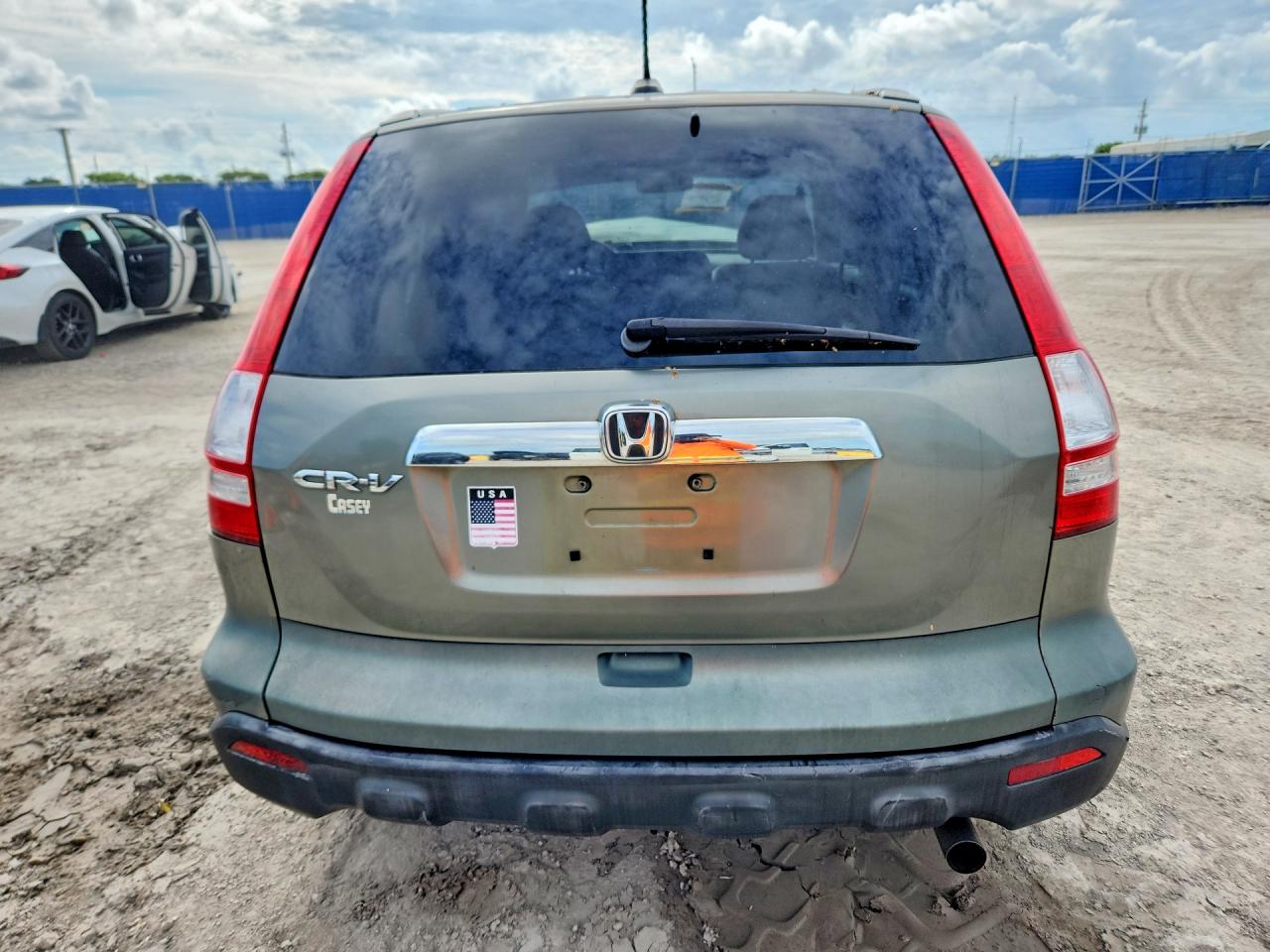 2007 Honda Cr-v Exl Green vin: JHLRE38797C025549