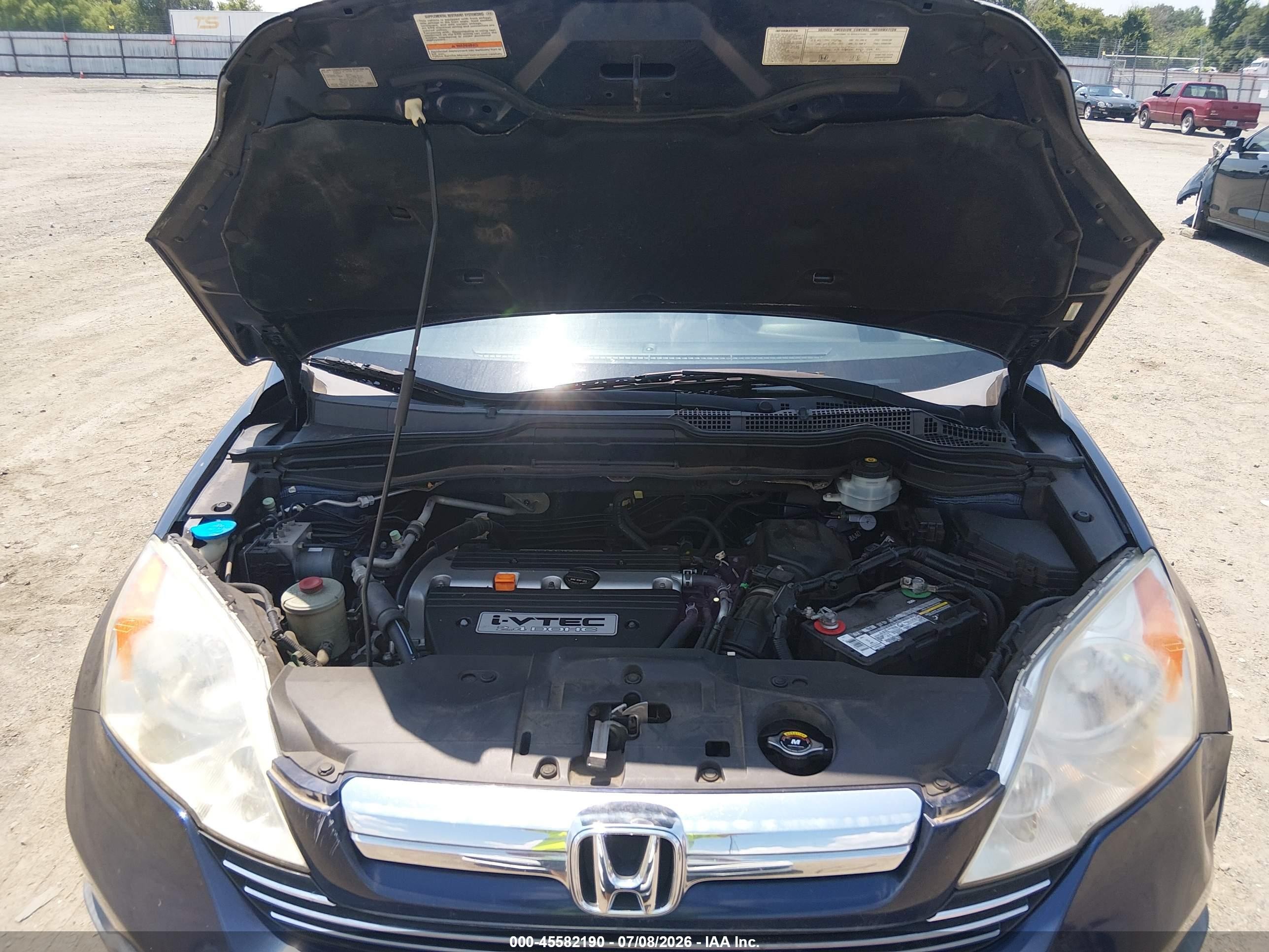 2008 Honda Cr-v Ex-l Dark Blue vin: JHLRE38798C026623