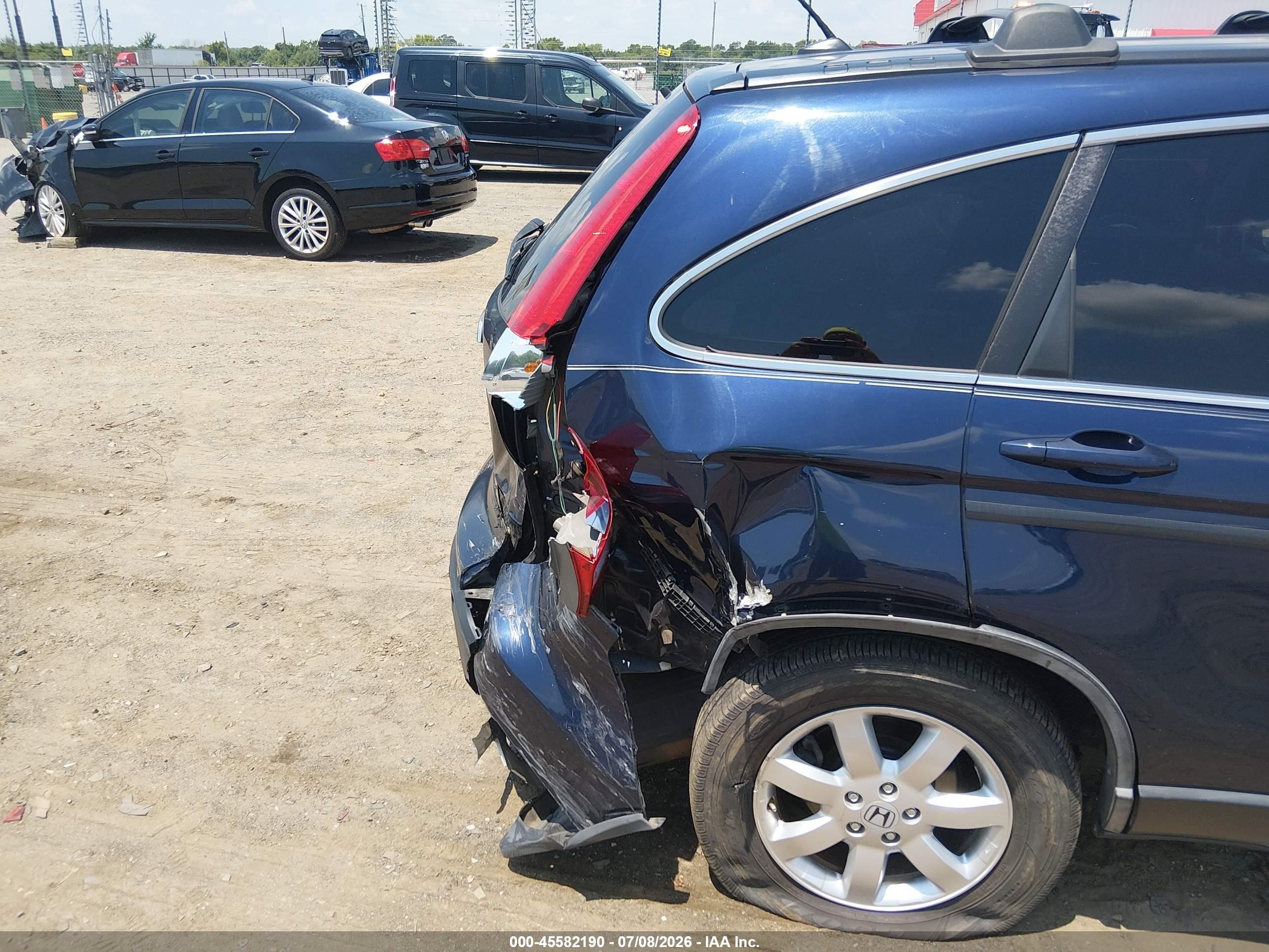 2008 Honda Cr-v Ex-l Dark Blue vin: JHLRE38798C026623