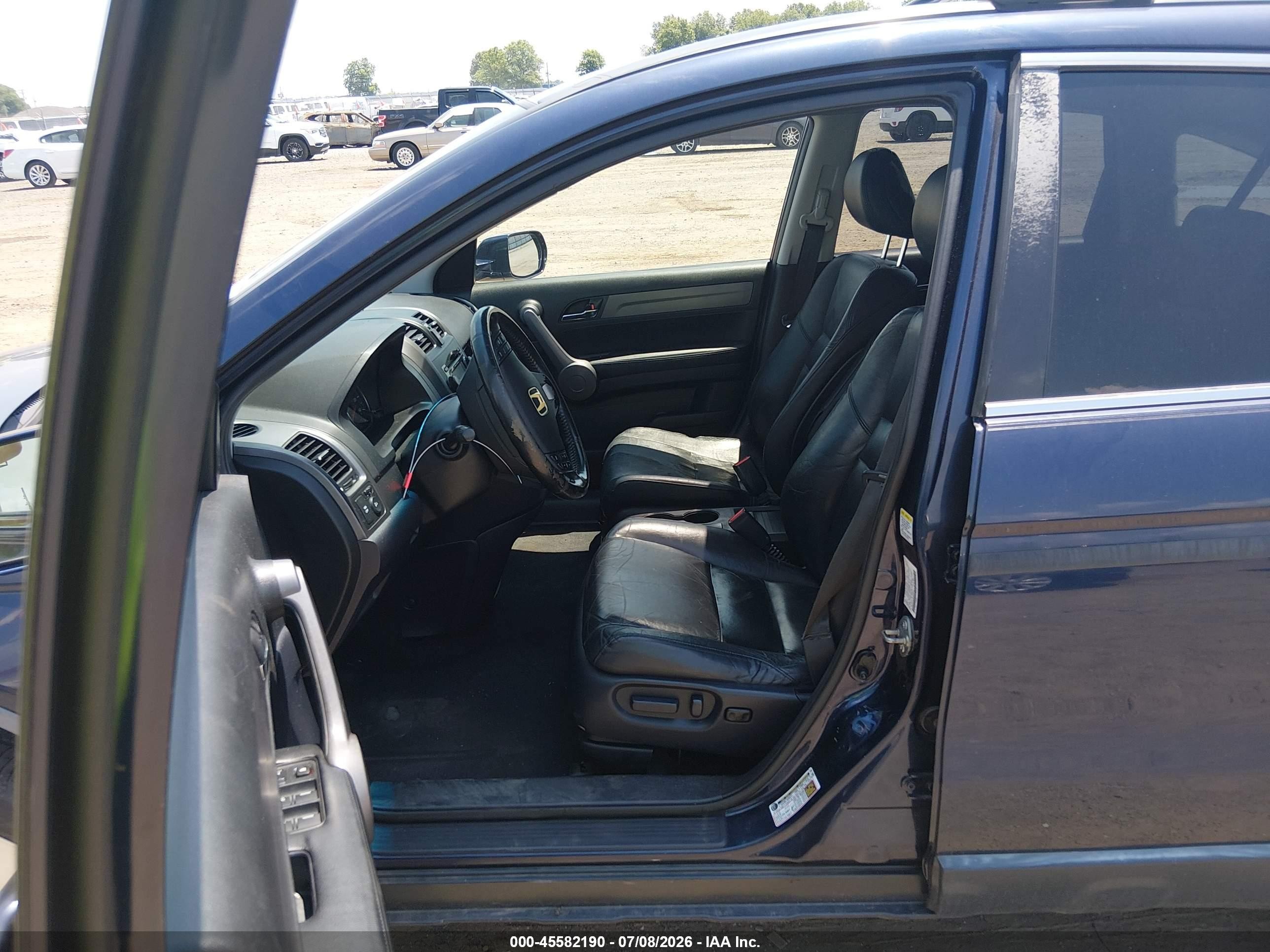 2008 Honda Cr-v Ex-l Dark Blue vin: JHLRE38798C026623