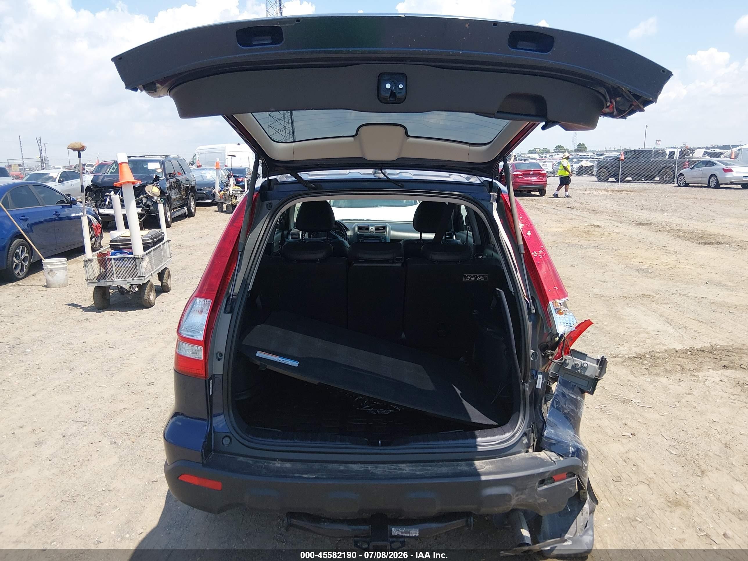 2008 Honda Cr-v Ex-l Dark Blue vin: JHLRE38798C026623