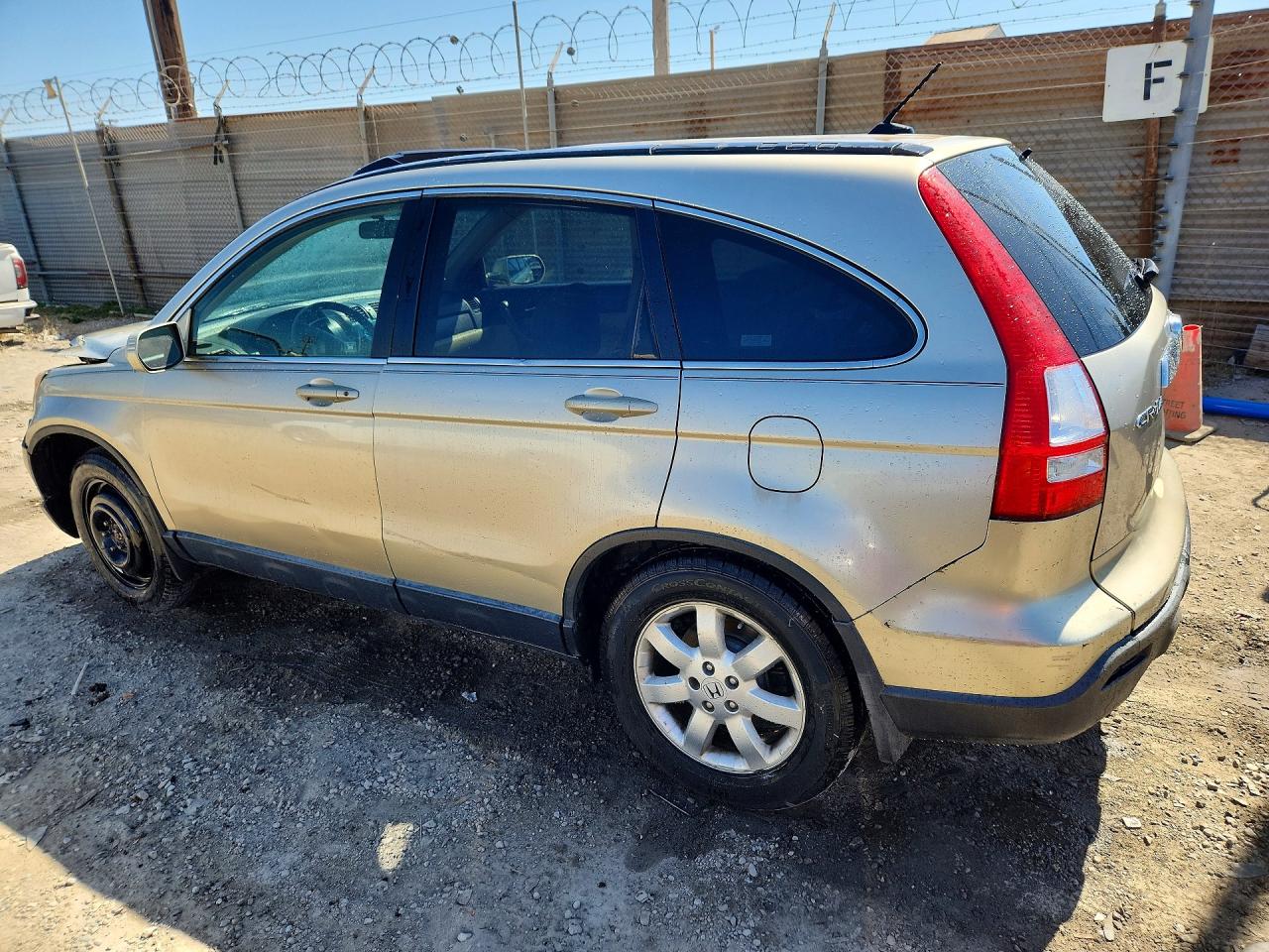 2008 Honda Cr-v Exl Gold vin: JHLRE38798C028856