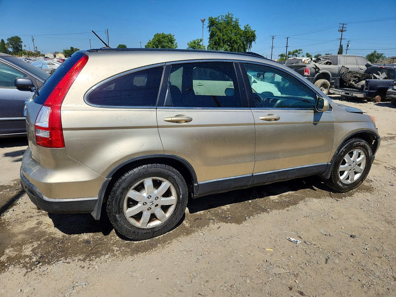 2008 Honda Cr-v Exl Gold vin: JHLRE38798C028856