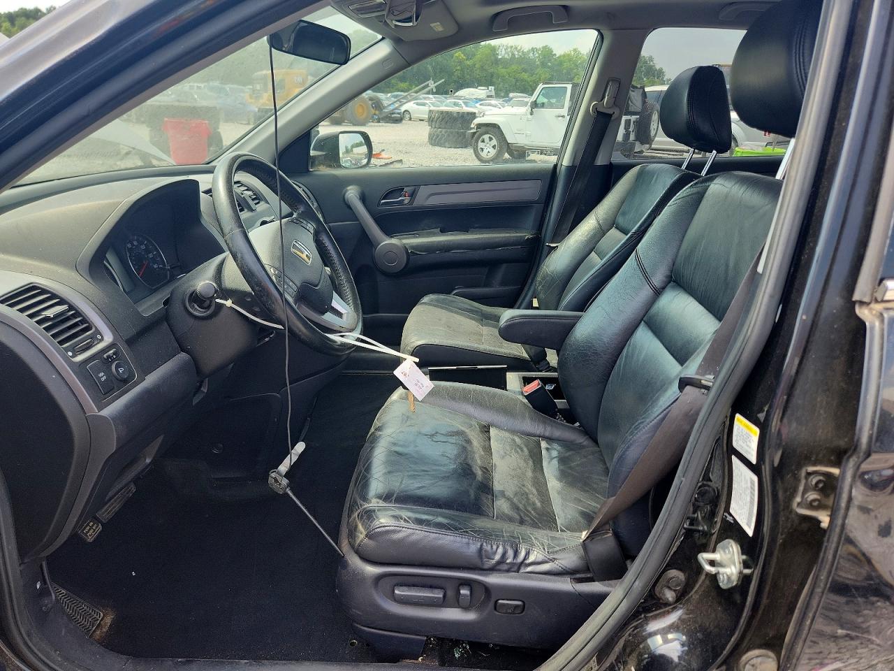 2008 Honda Cr-v Exl Black vin: JHLRE38798C037346