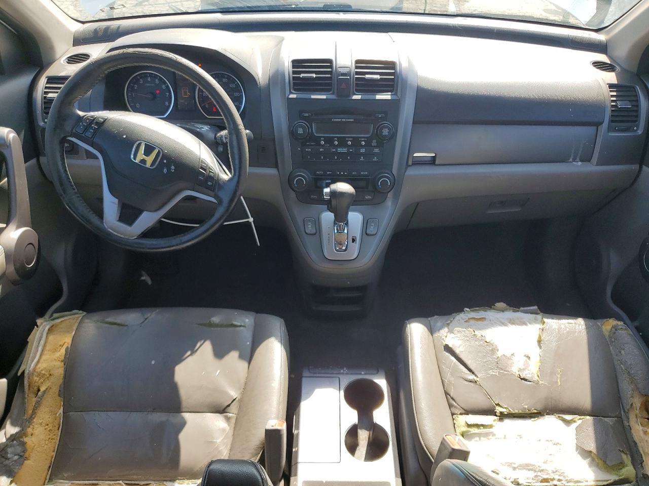 2008 Honda Cr-v Exl White vin: JHLRE38798C047052