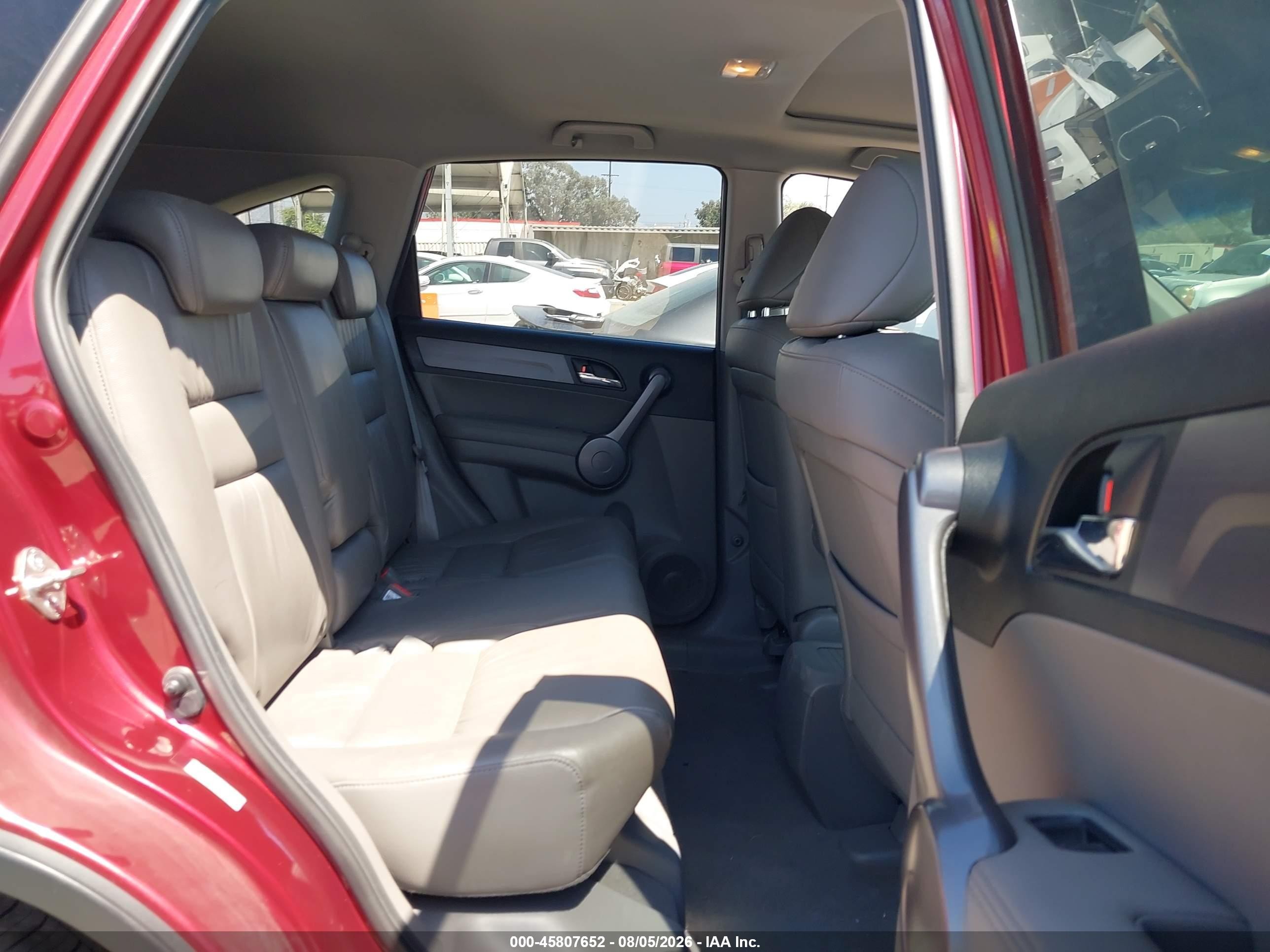 2008 Honda Cr-v Ex-l Red vin: JHLRE38798C054955