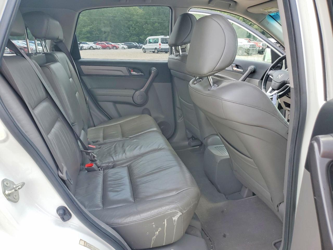 2009 Honda Cr-v Exl White vin: JHLRE38799C014778