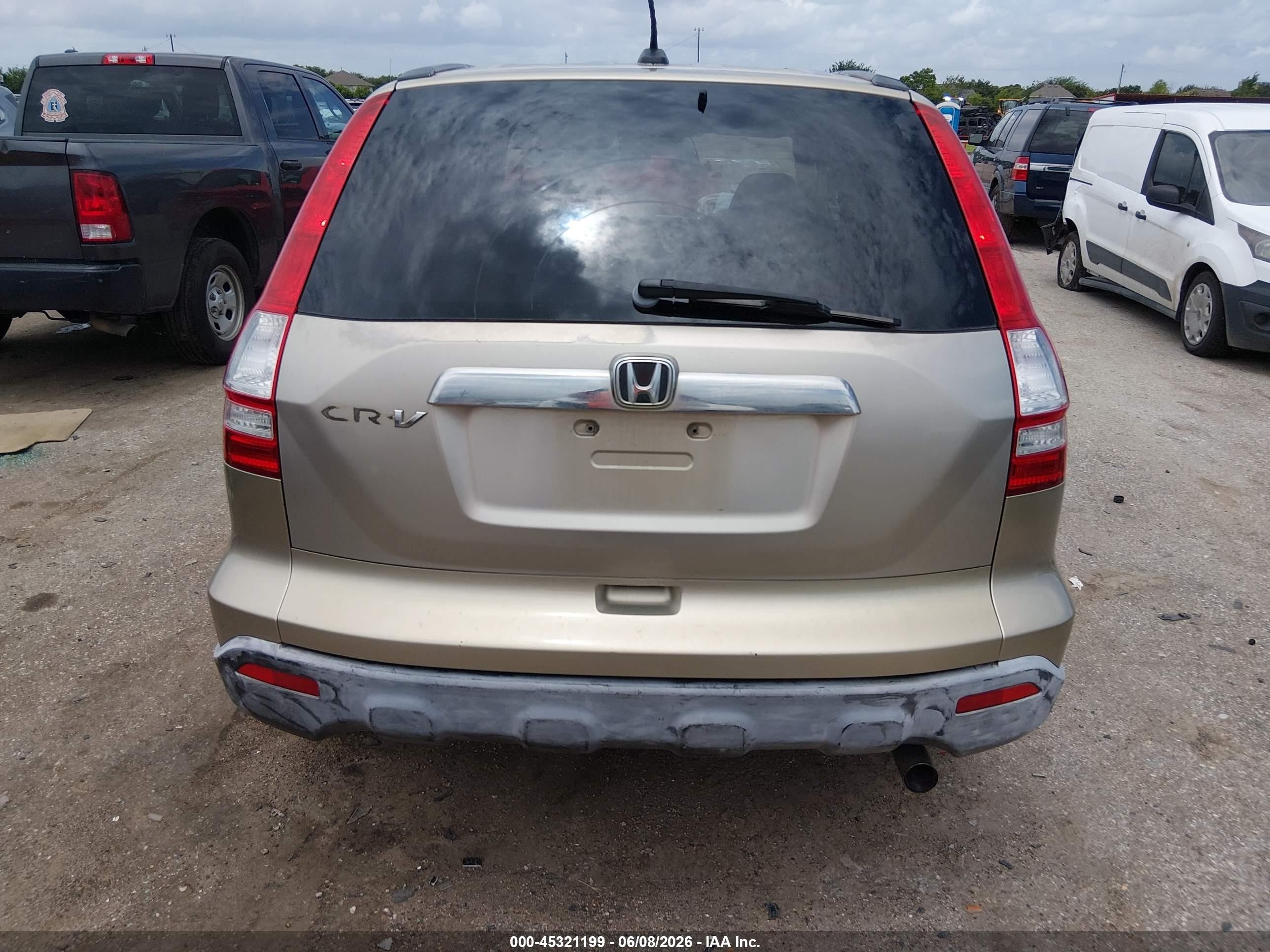 2007 Honda Cr-v Ex-l Tan vin: JHLRE387X7C003091