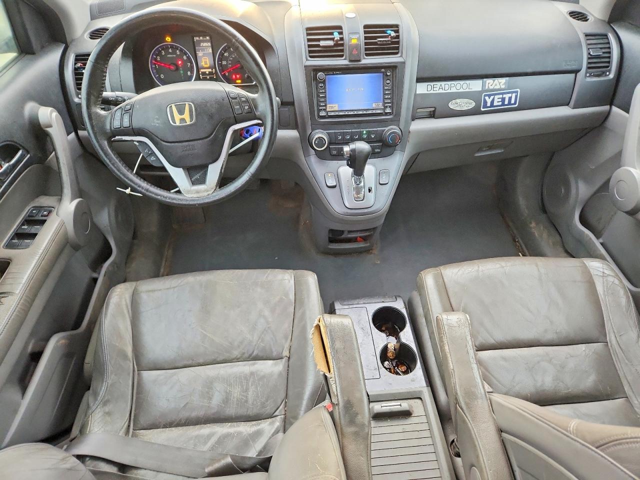 2007 Honda Cr-v Exl Blue vin: JHLRE387X7C022739