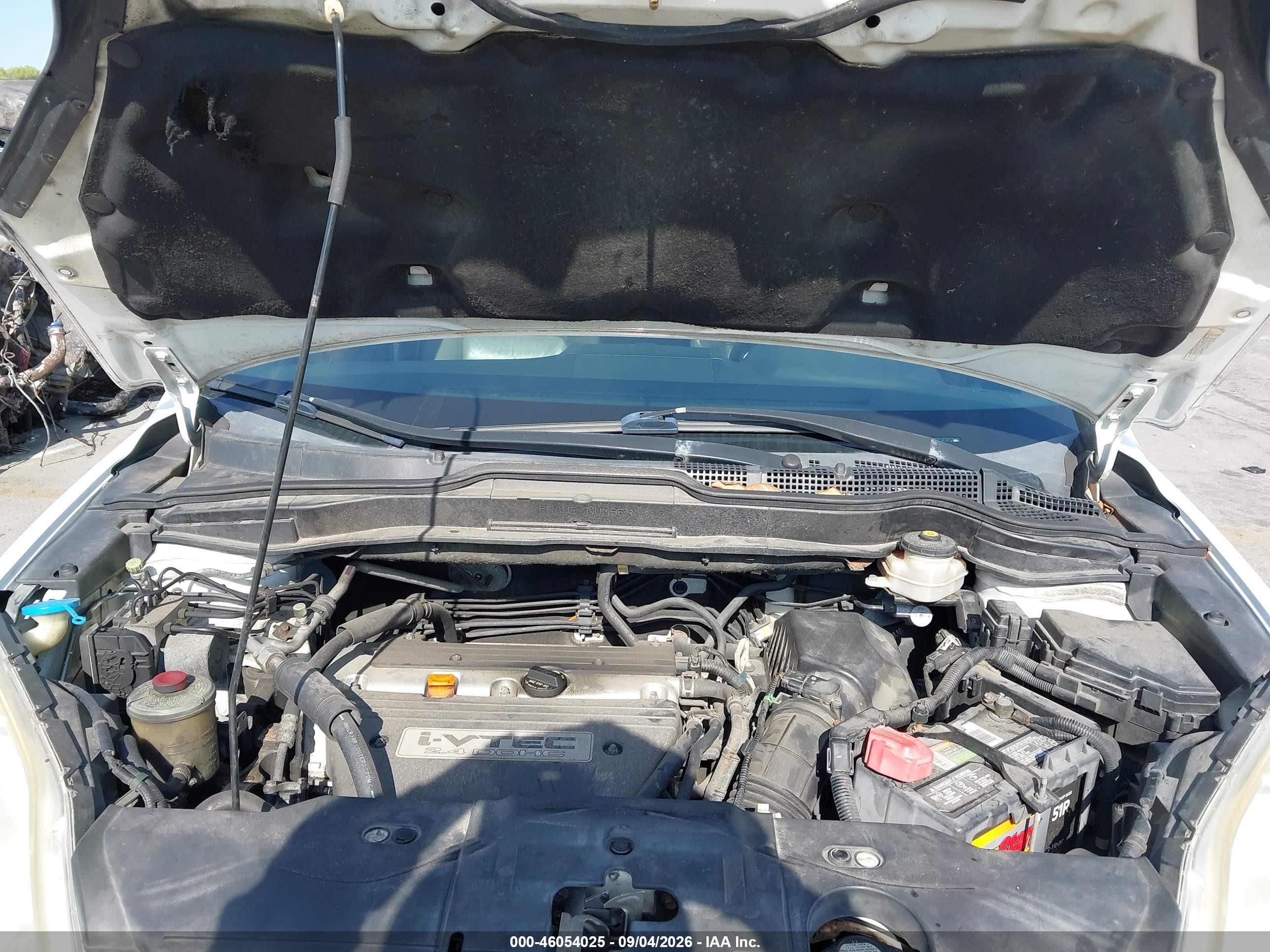 2007 Honda Cr-v Ex-l White vin: JHLRE387X7C053148
