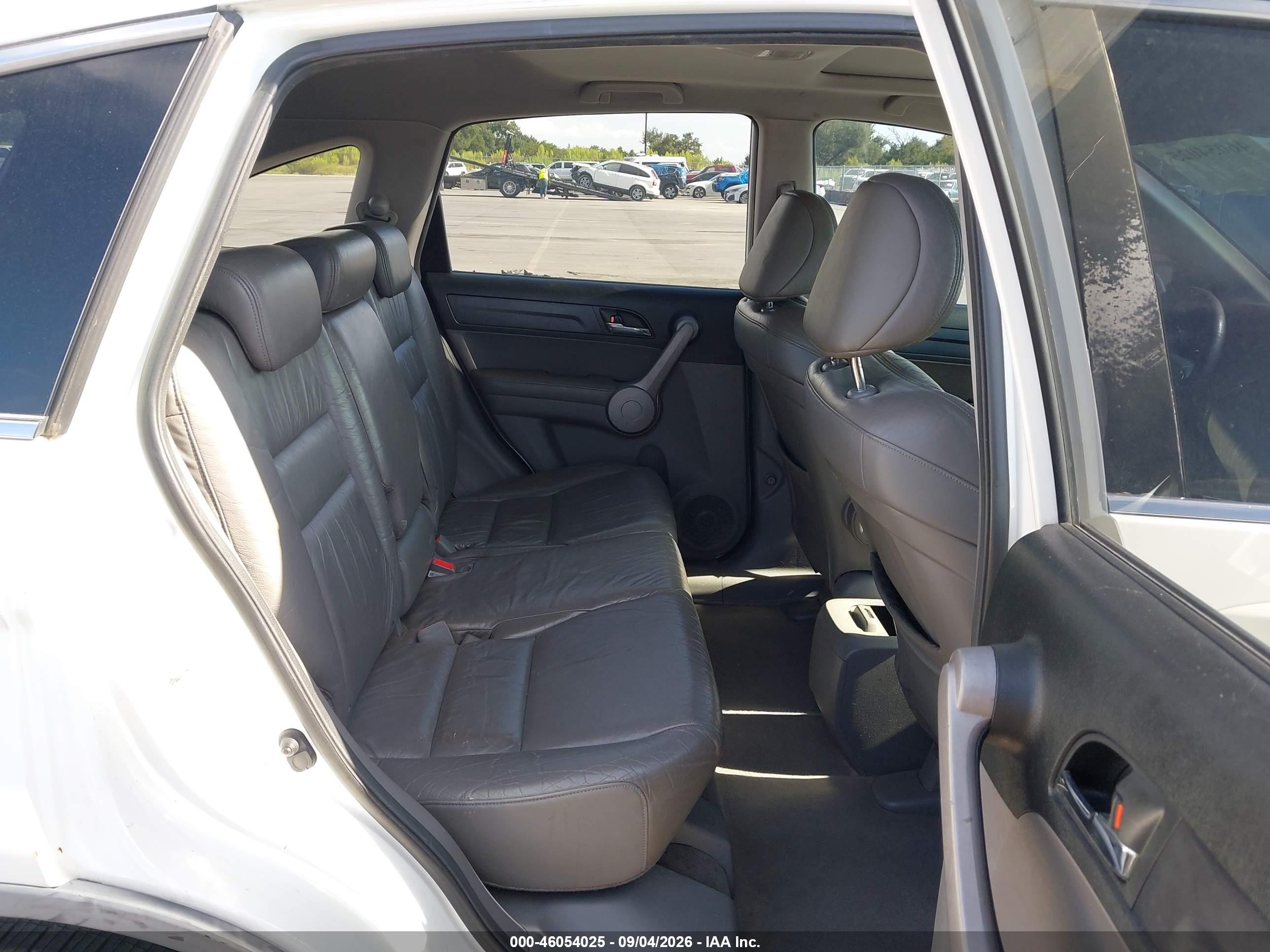 2007 Honda Cr-v Ex-l White vin: JHLRE387X7C053148