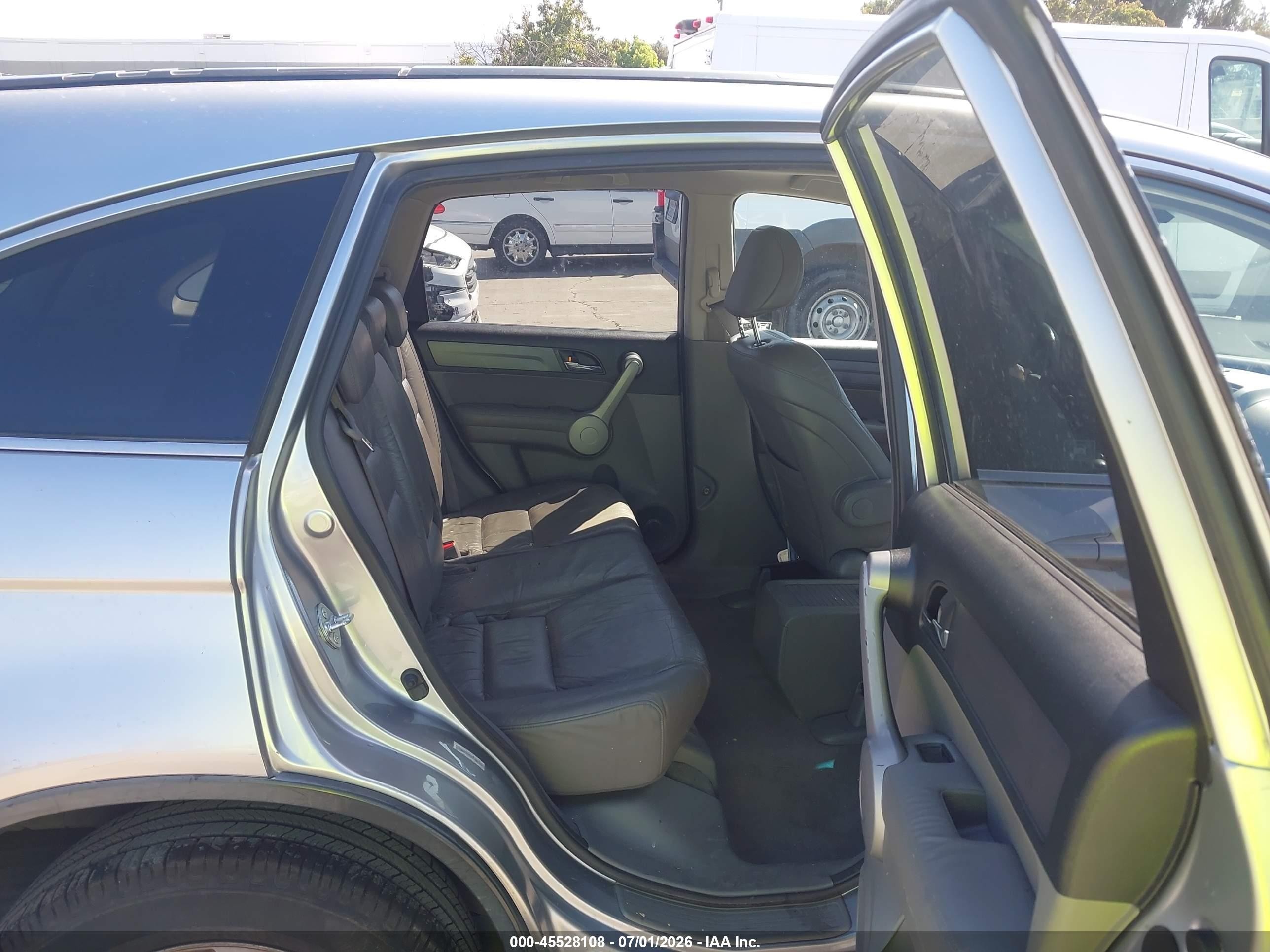 2007 Honda Cr-v Ex-l Silver vin: JHLRE387X7C057314