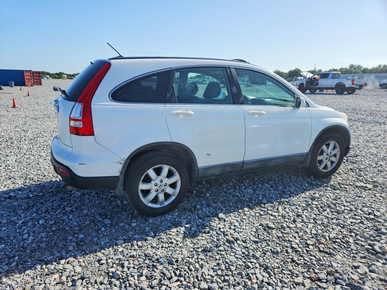 2007 Honda Cr-v Exl Белый vin: JHLRE387X7C058060