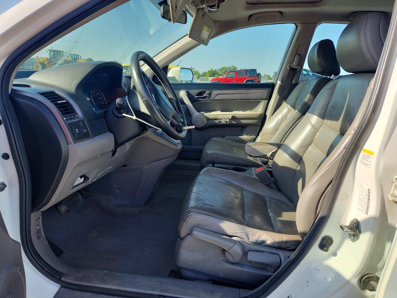 2007 Honda Cr-v Exl Белый vin: JHLRE387X7C058060
