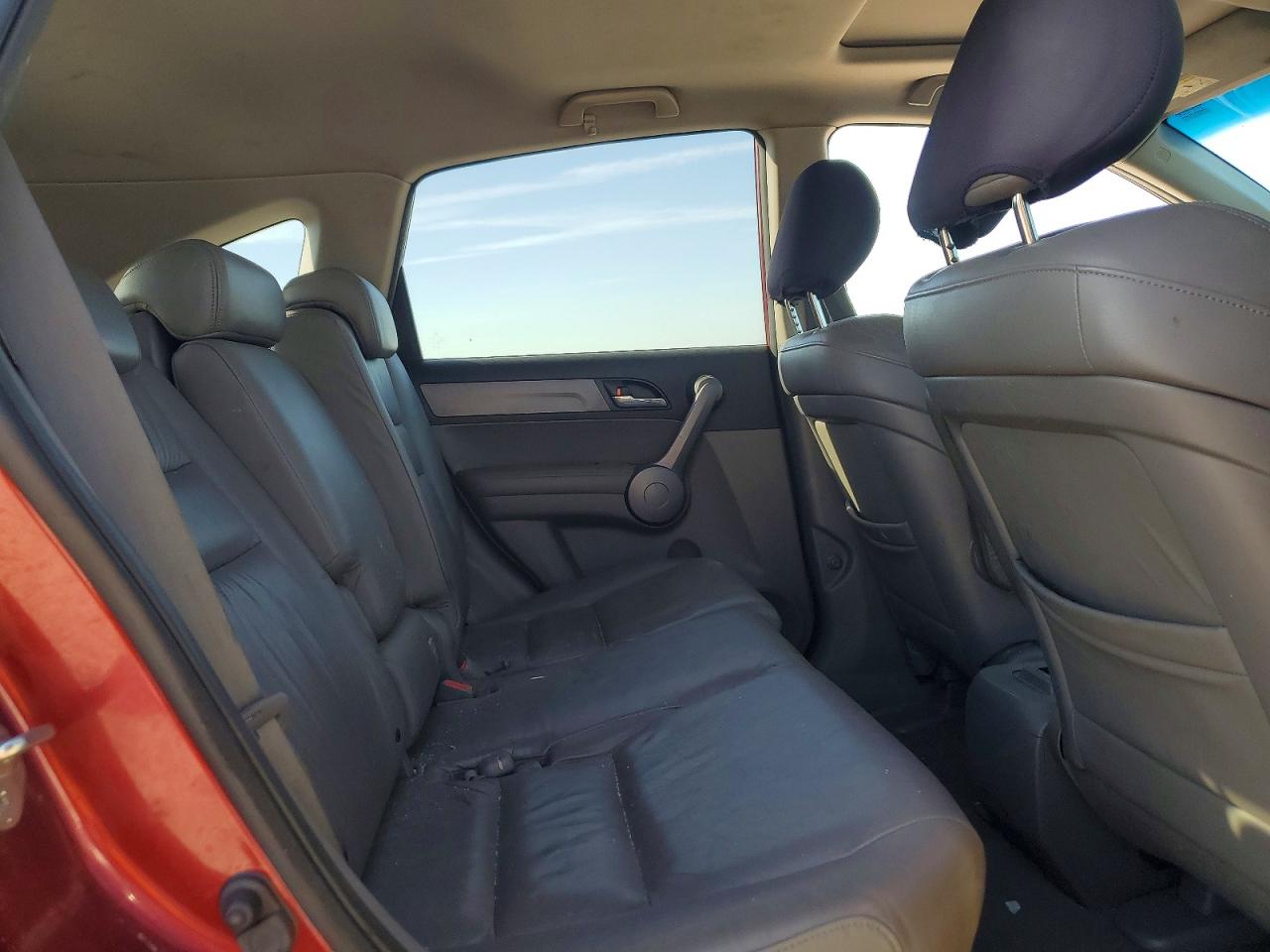 2008 Honda Cr-v Exl Burgundy vin: JHLRE387X8C011550