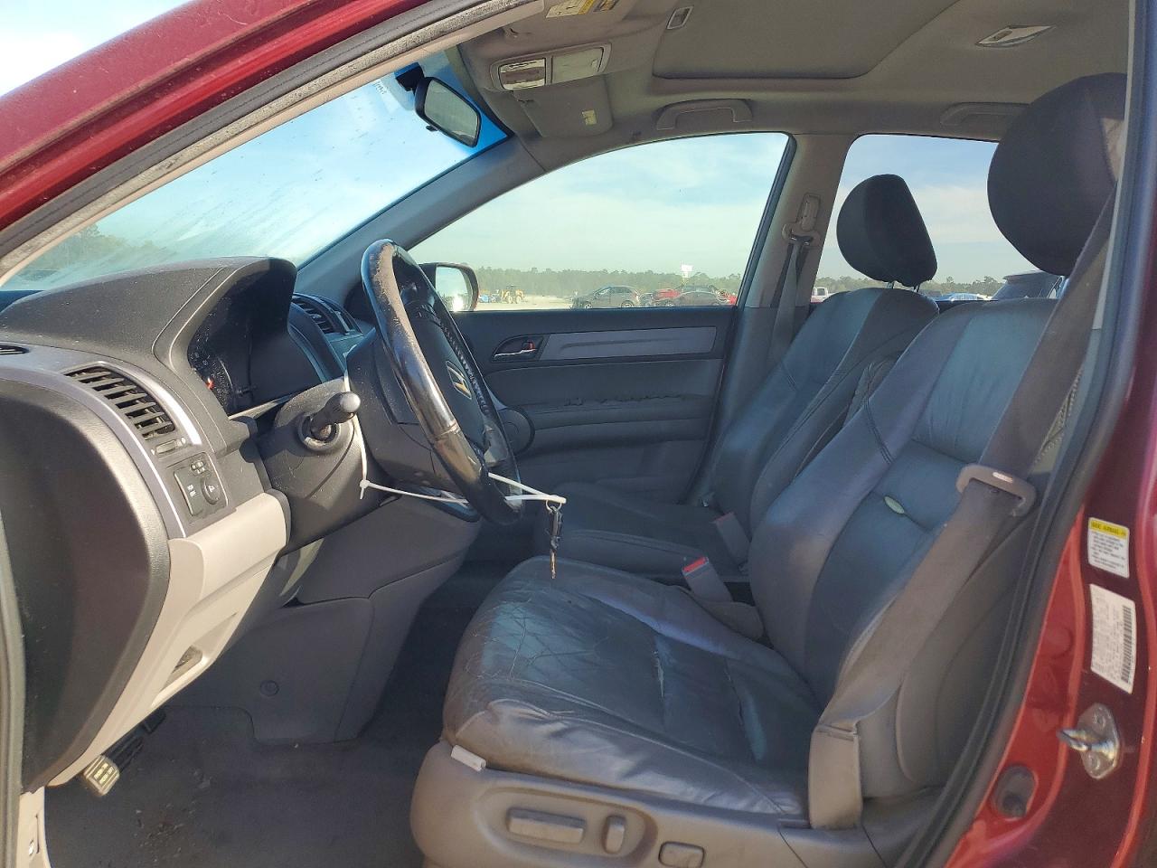 2008 Honda Cr-v Exl Burgundy vin: JHLRE387X8C011550