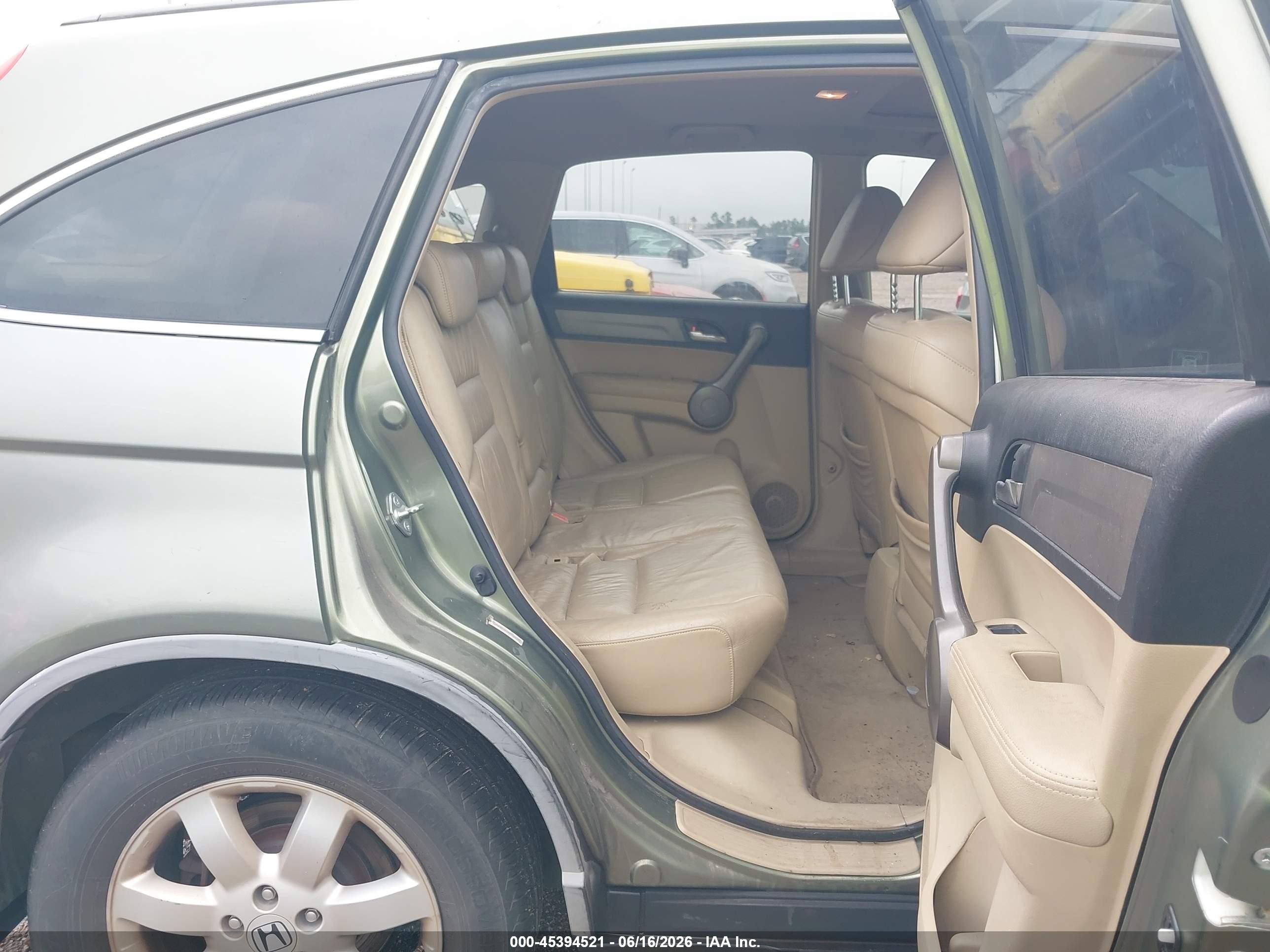 2008 Honda Cr-v Ex-l Зеленый vin: JHLRE387X8C056357