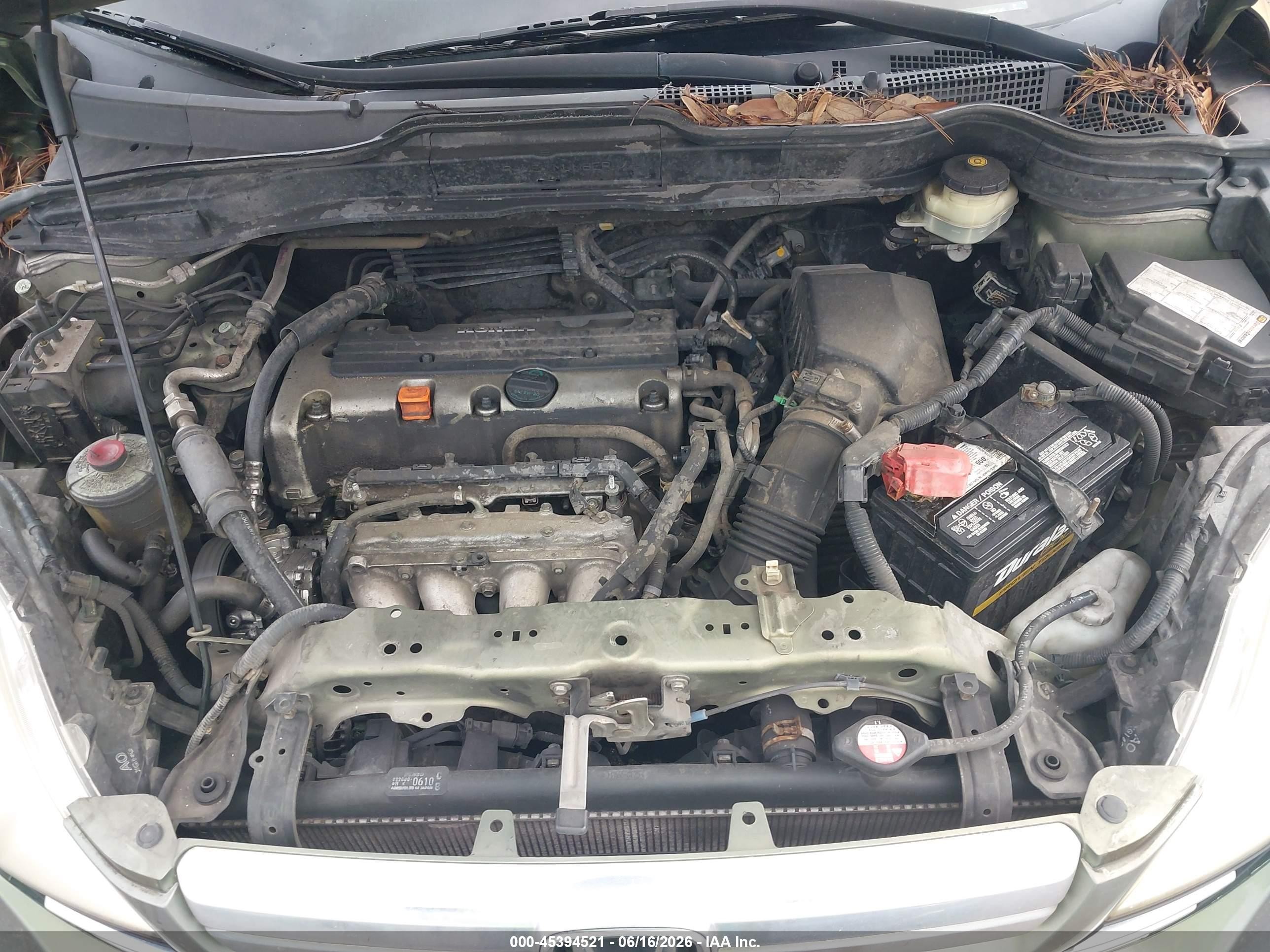 2008 Honda Cr-v Ex-l Зеленый vin: JHLRE387X8C056357
