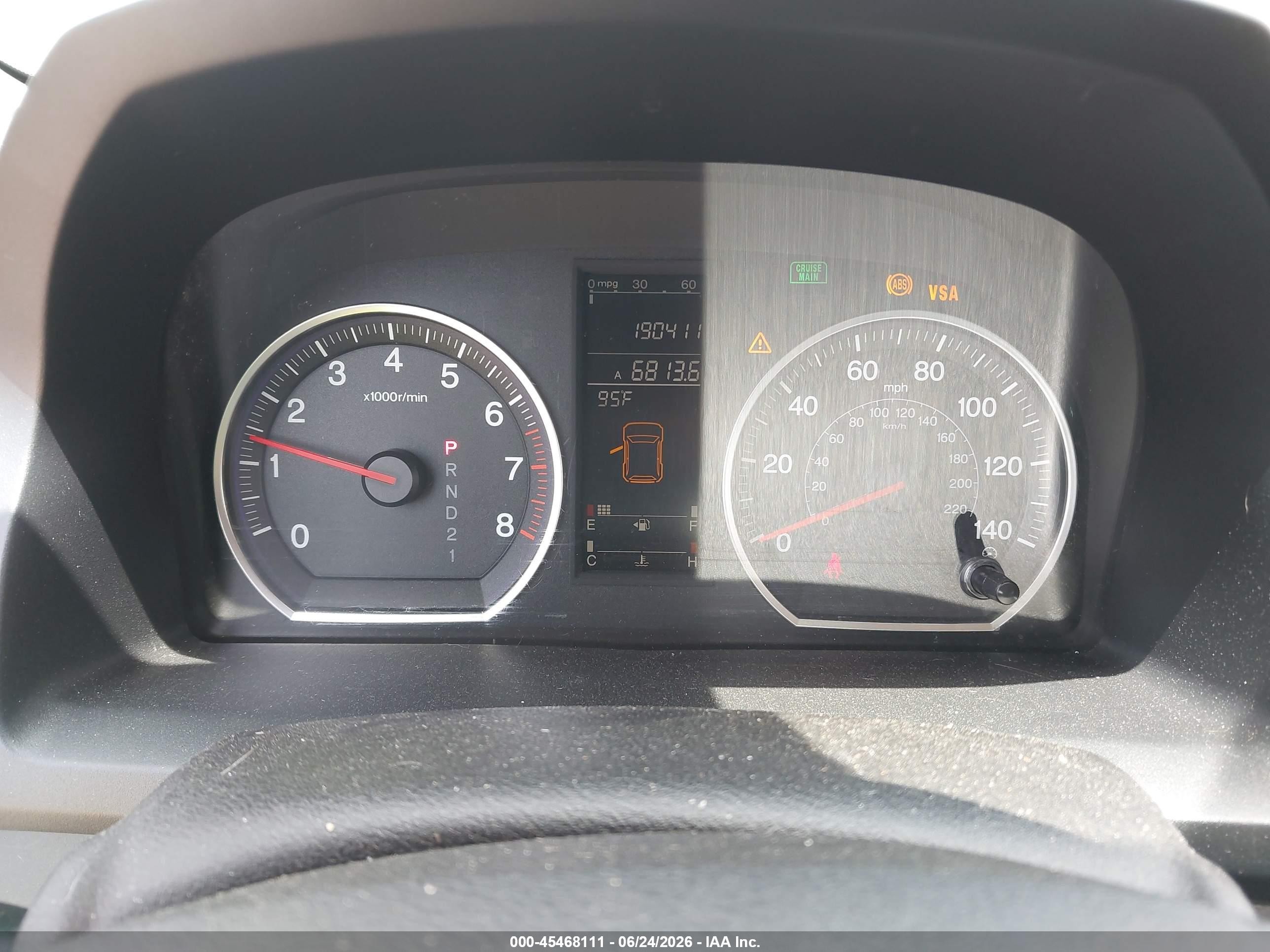 2009 Honda Cr-v Ex-l White vin: JHLRE387X9C013428