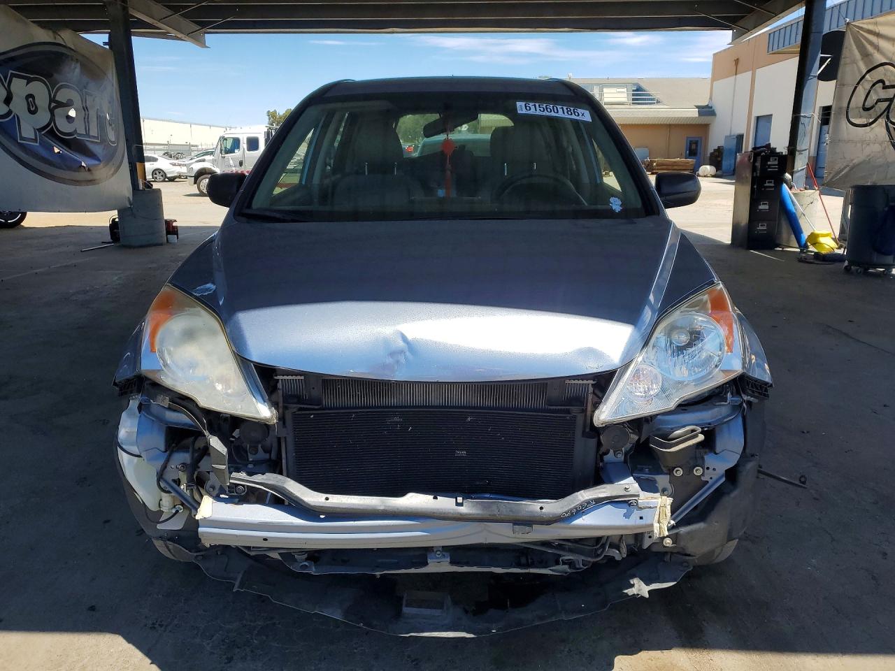 2010 Honda Cr-v Lx Blue vin: JHLRE3H30AC008577