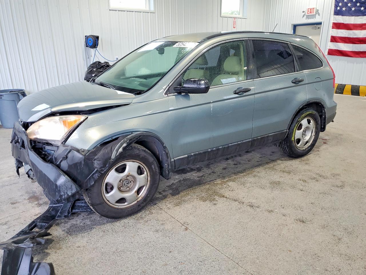 2011 Honda Cr-v Lx Blue vin: JHLRE3H30BC008368