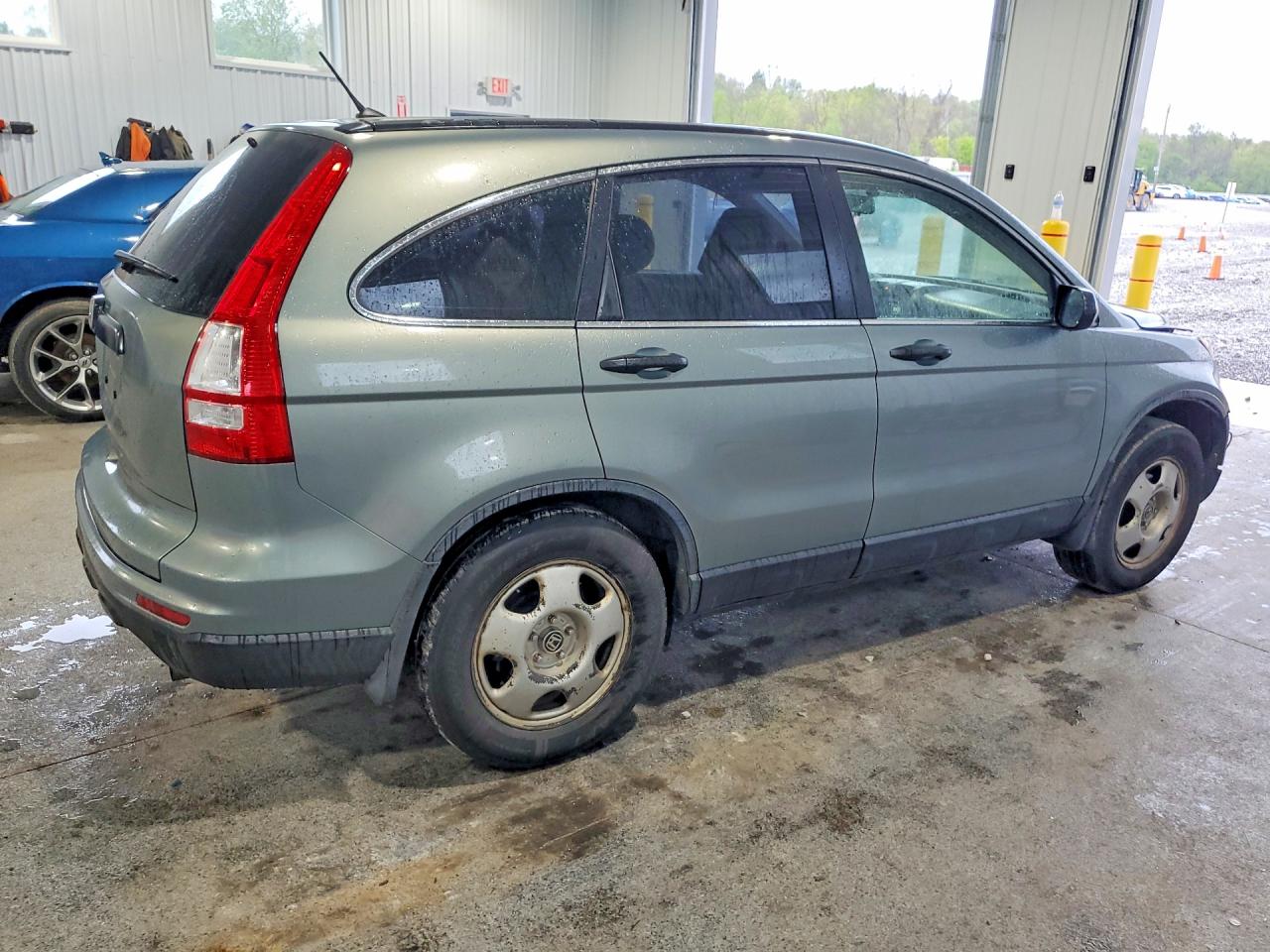 2011 Honda Cr-v Lx Blue vin: JHLRE3H30BC008368