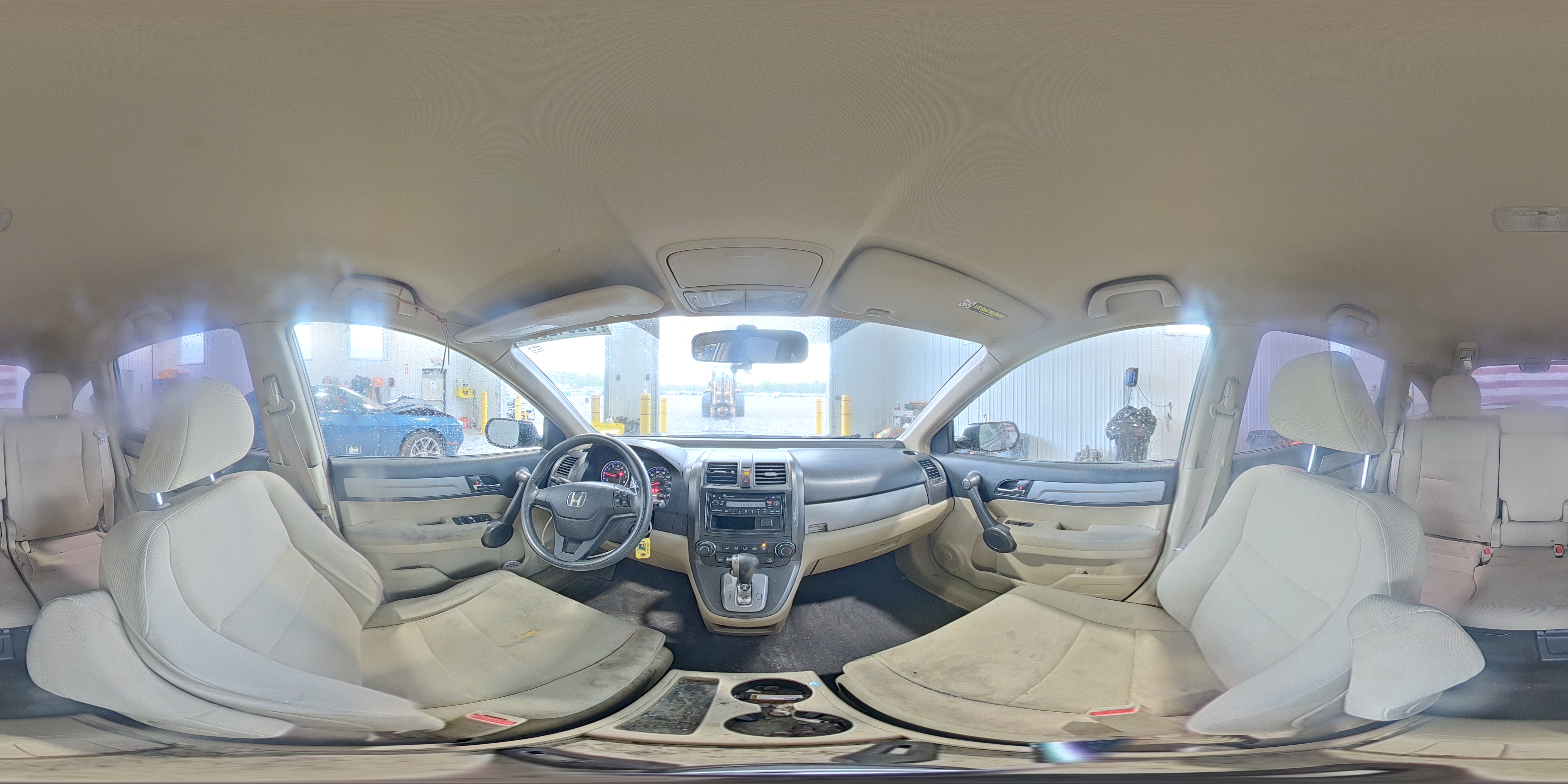 2011 Honda Cr-v Lx Blue vin: JHLRE3H30BC008368