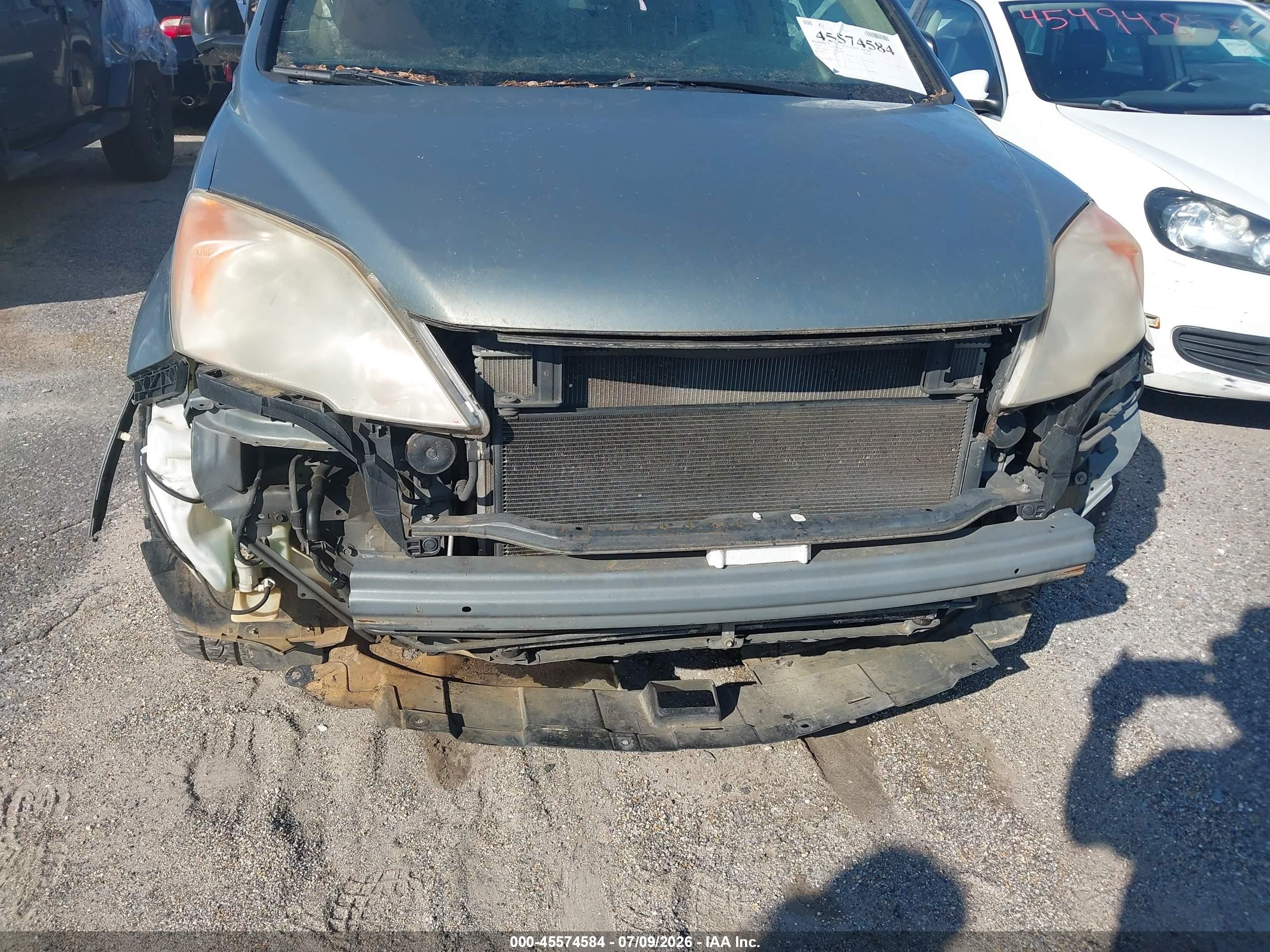 2010 Honda Cr-v Lx Blue vin: JHLRE3H31AC009673