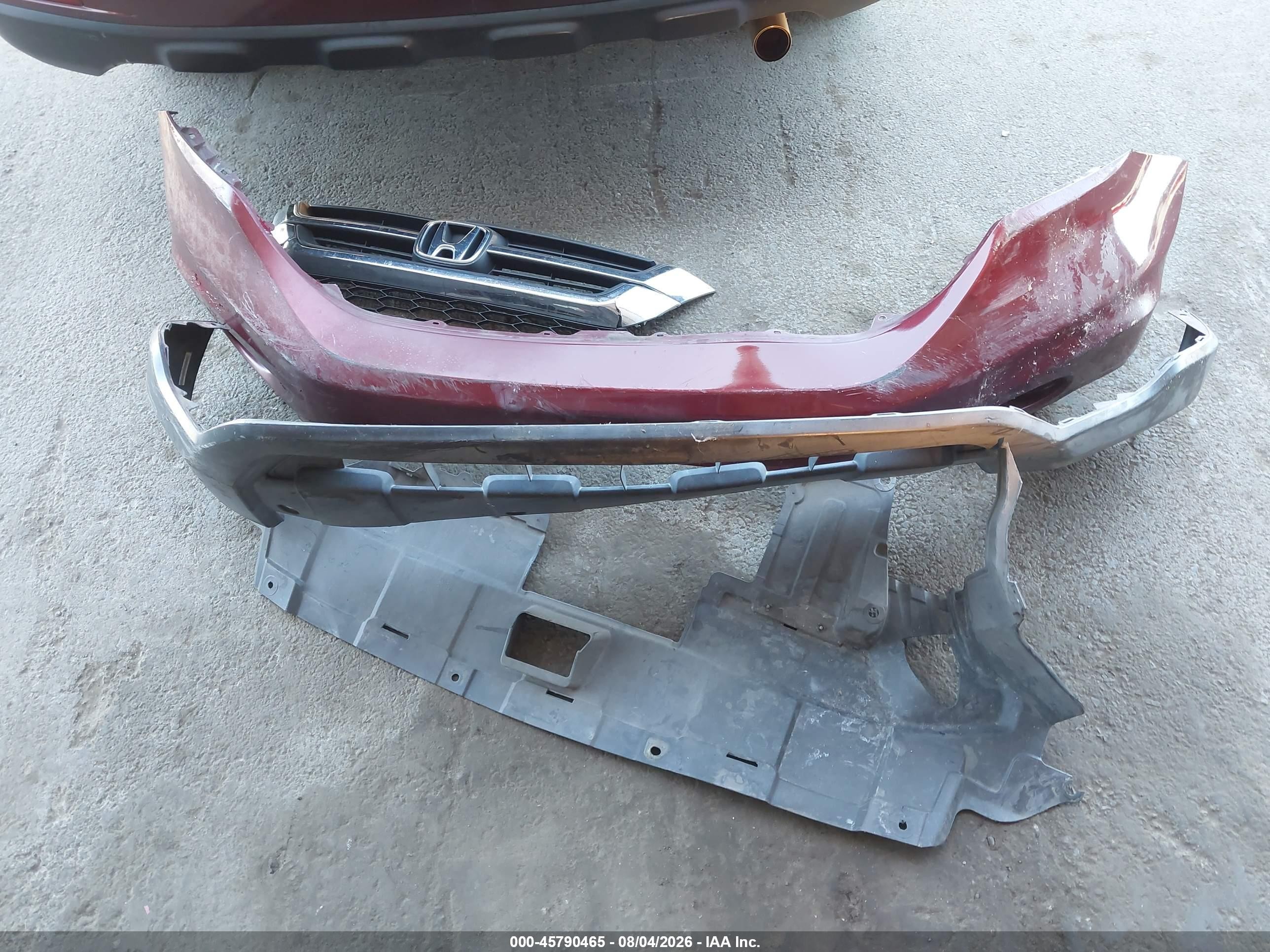2010 Honda Cr-v Lx Burgundy vin: JHLRE3H31AC012038