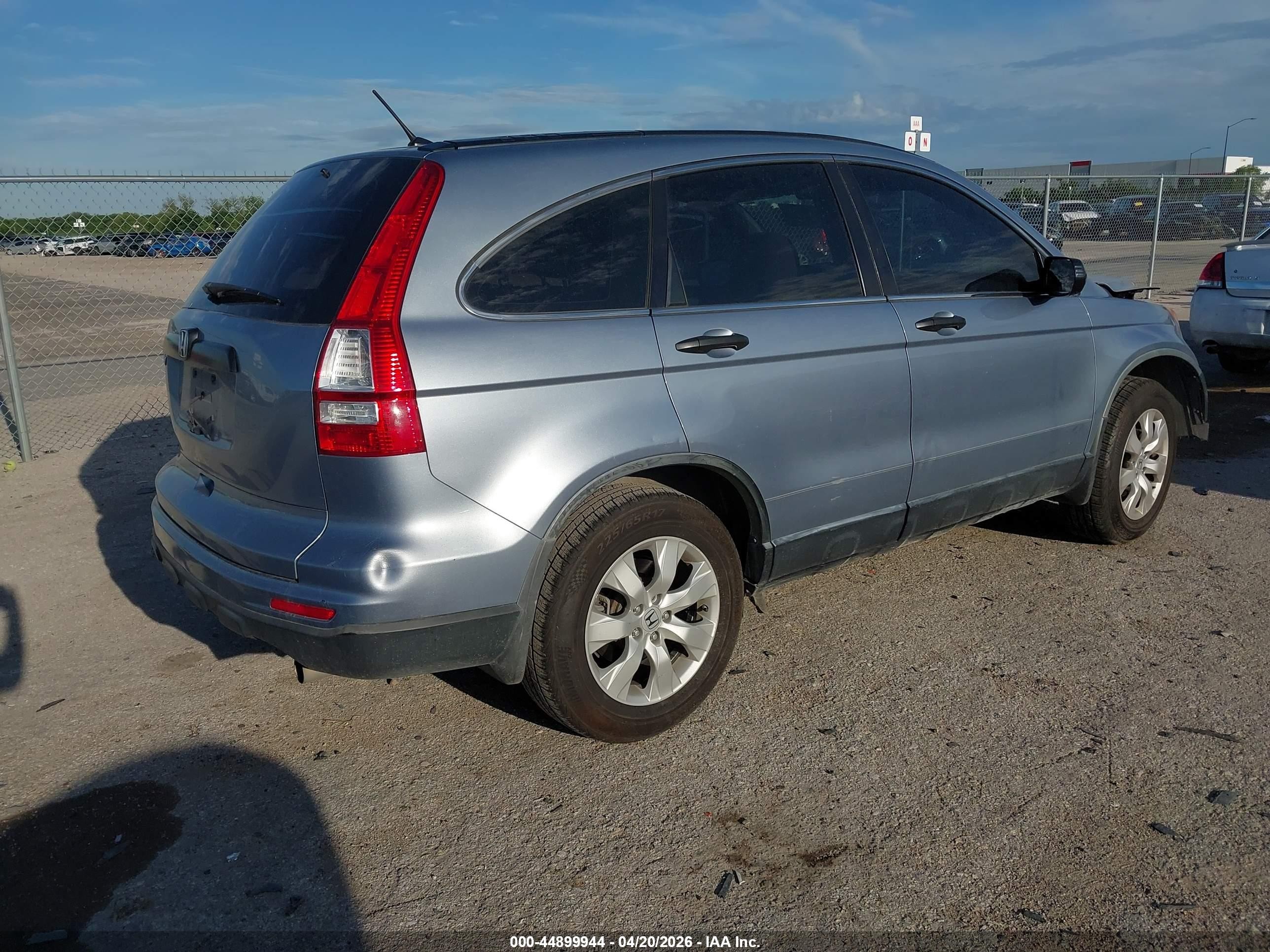 2011 Honda Cr-v Lx Light Blue vin: JHLRE3H32BC009859