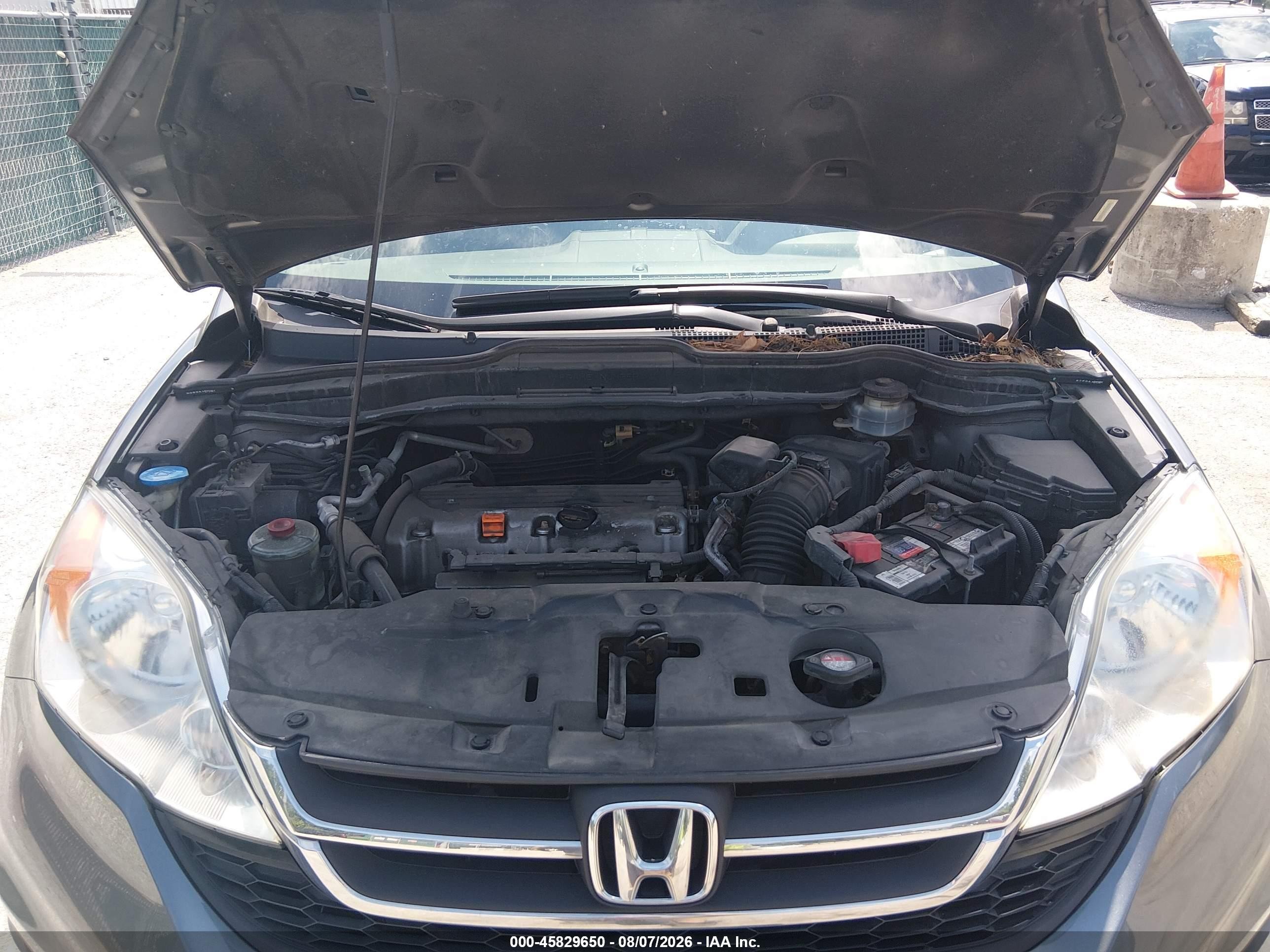 2011 Honda Cr-v Lx Gray vin: JHLRE3H34BC003920