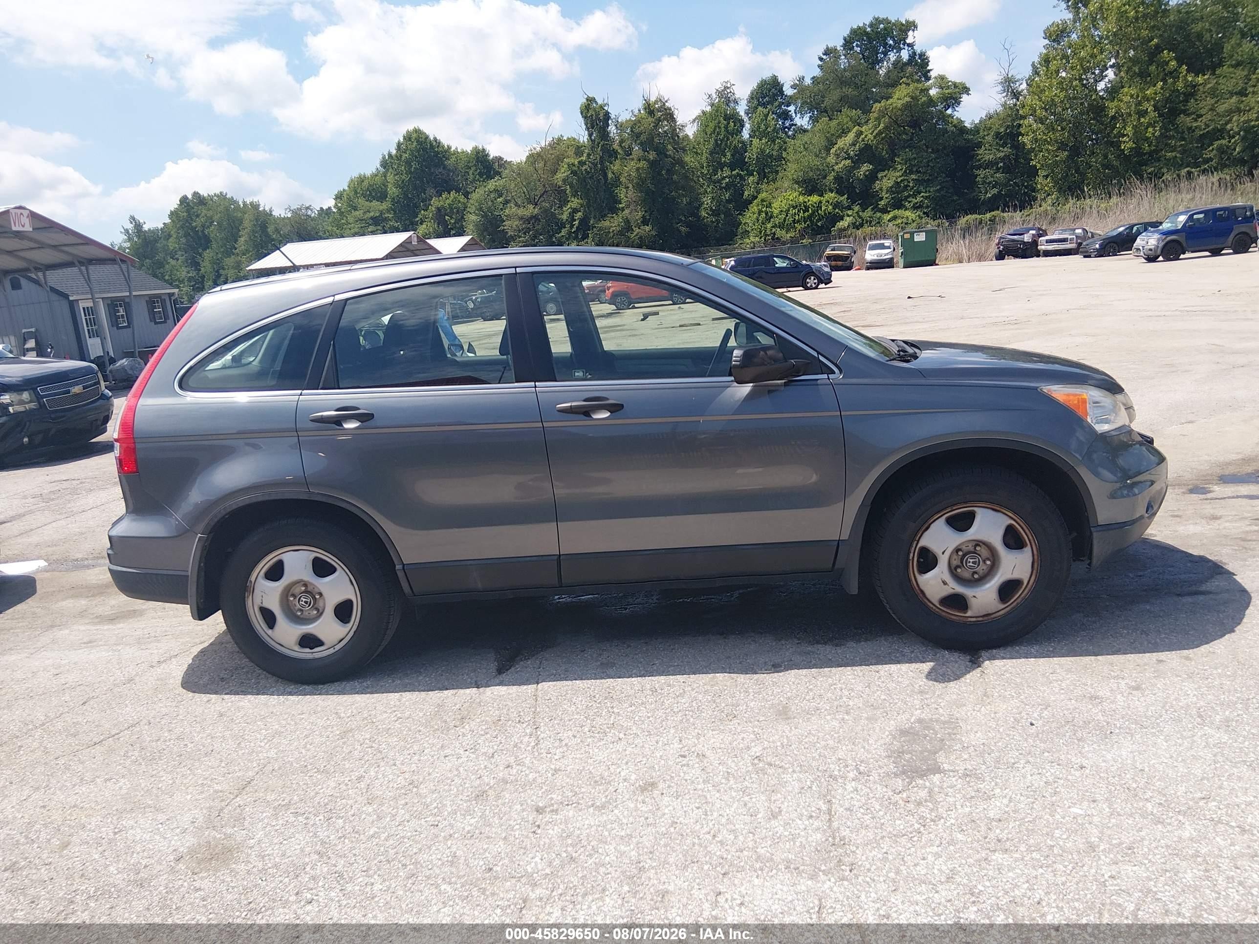 2011 Honda Cr-v Lx Gray vin: JHLRE3H34BC003920