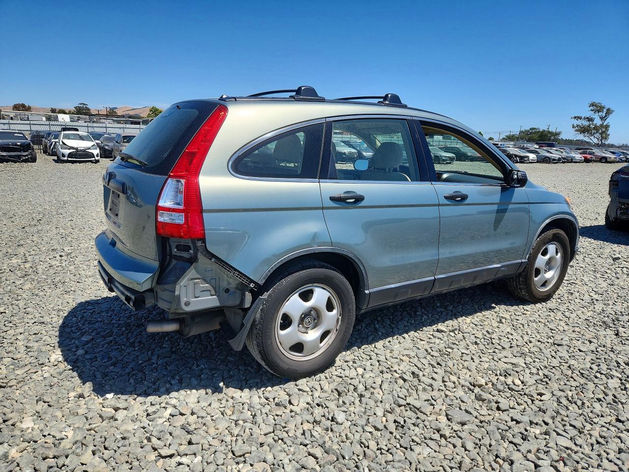 2010 Honda Cr-v Lx Blue vin: JHLRE3H35AC008932