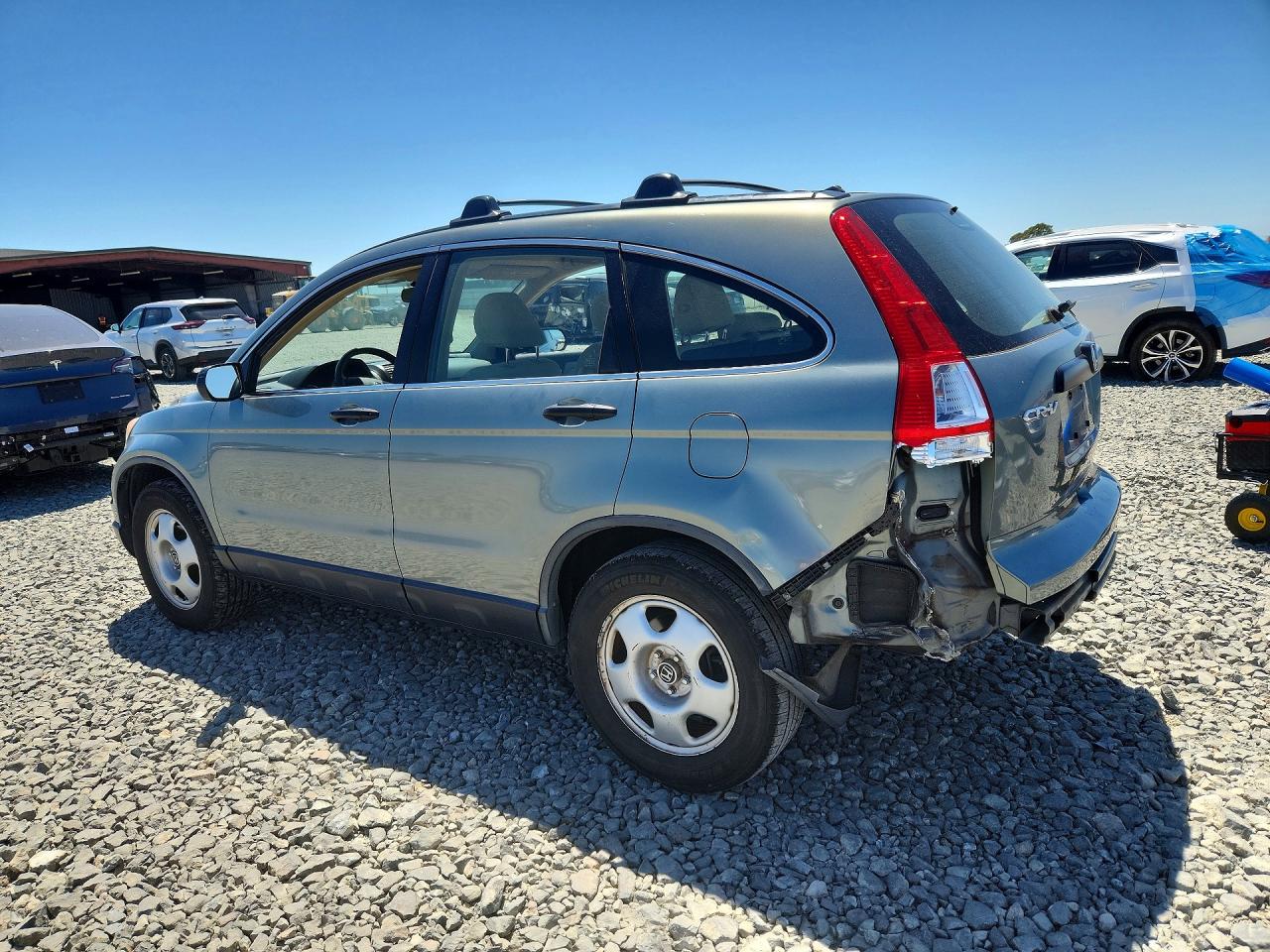 2010 Honda Cr-v Lx Blue vin: JHLRE3H35AC008932