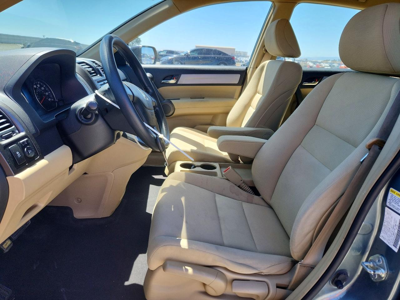 2010 Honda Cr-v Lx Blue vin: JHLRE3H35AC008932