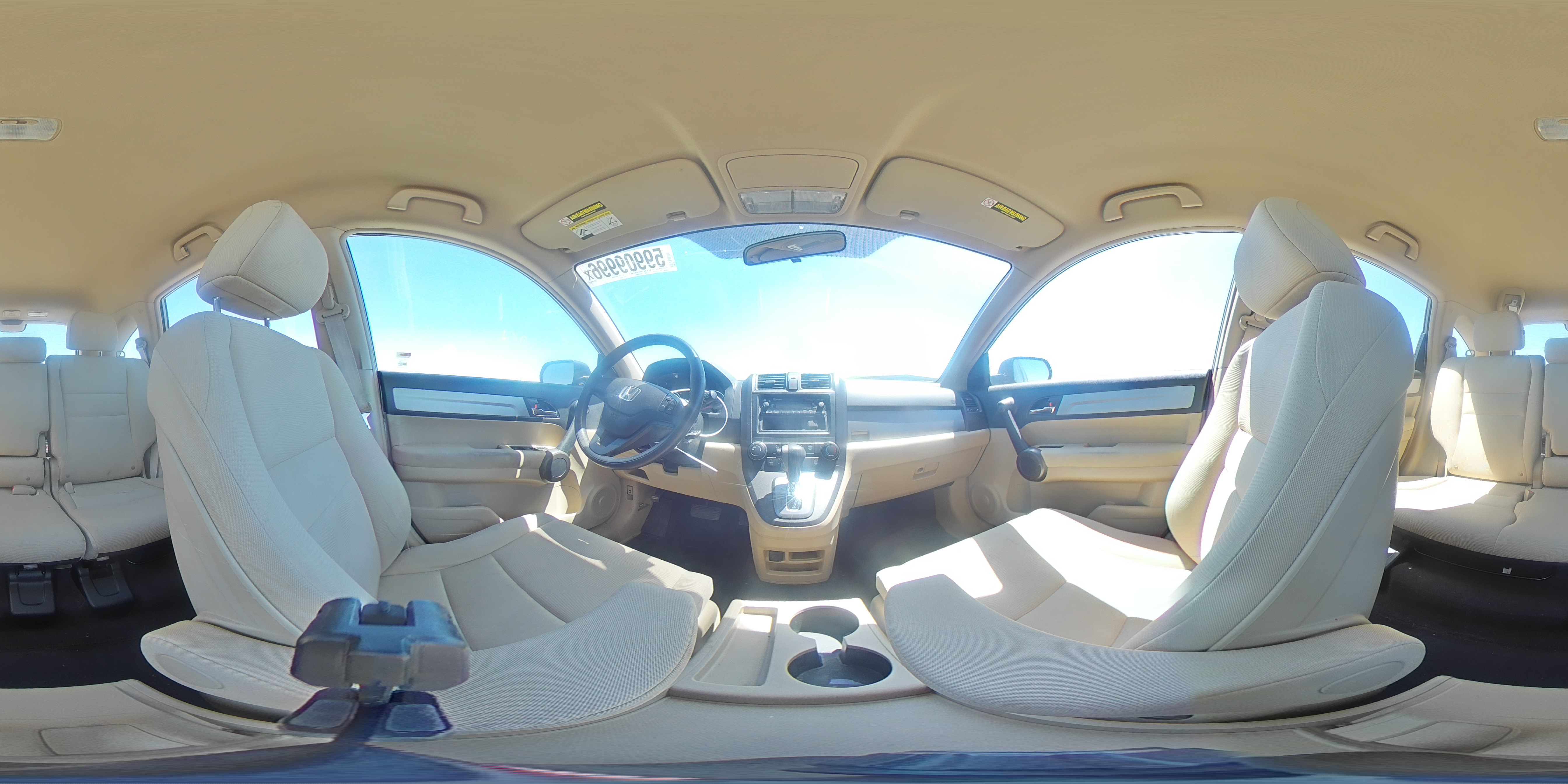 2010 Honda Cr-v Lx Blue vin: JHLRE3H35AC008932