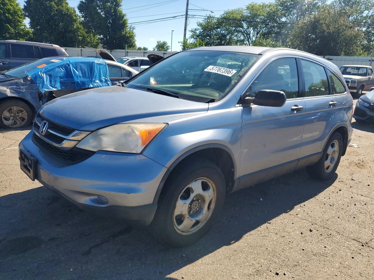 2011 Honda Cr-v Lx Silver vin: JHLRE3H35BC003716